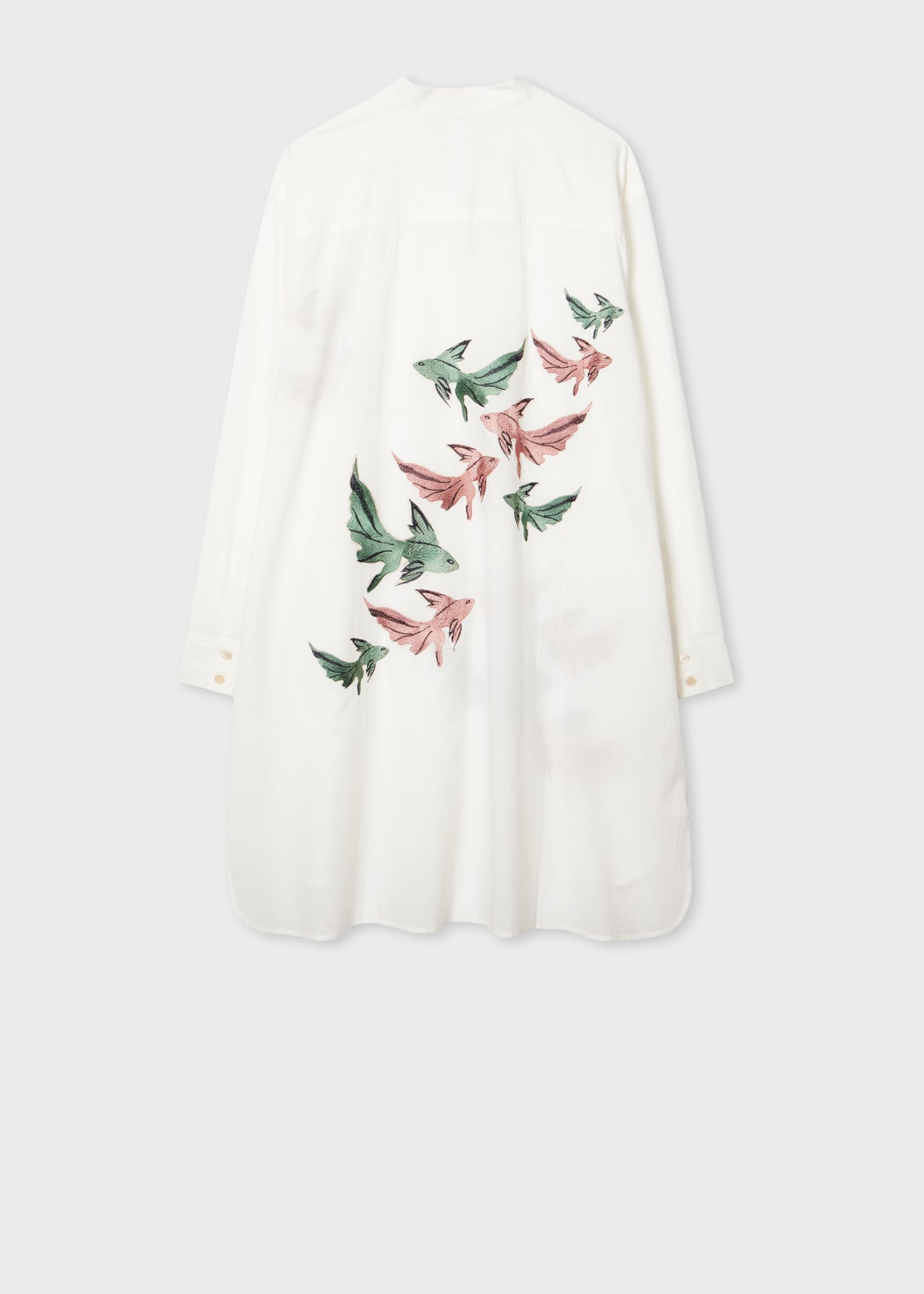 lilla p embroidered dress Embroidered Dress: Fish Shaped Women's Dresses – greatexpectation main image 1