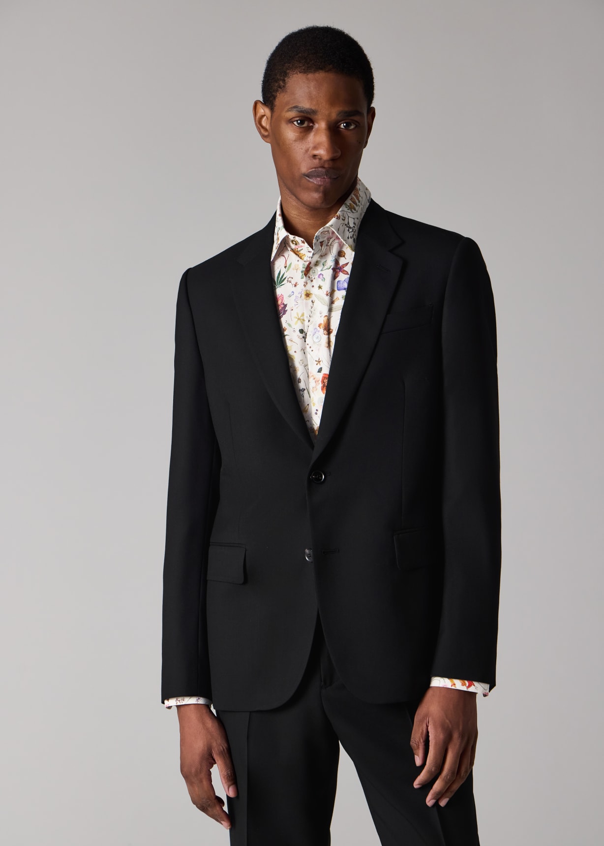 The Soho - Tailored-Fit Black Wool 'A Suit To Travel In' Blazer