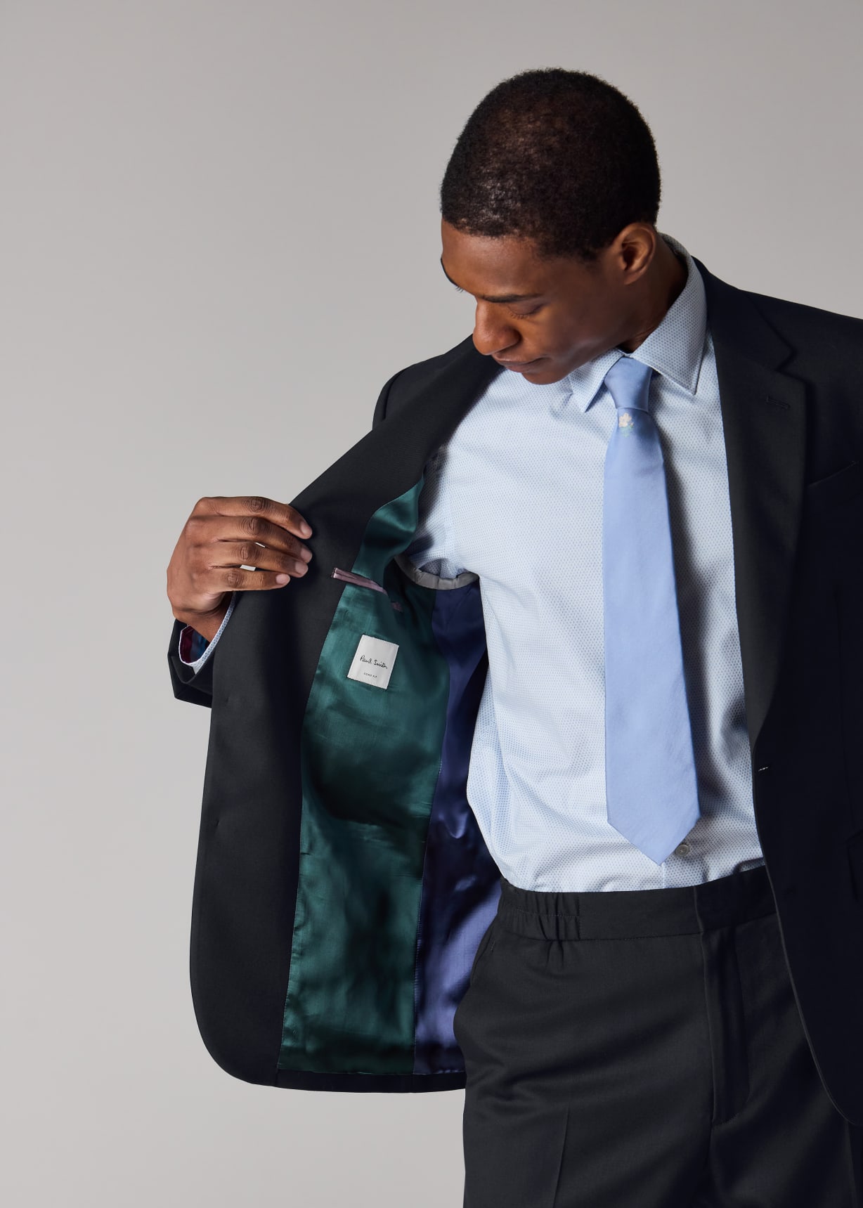 The Soho - Tailored-Fit Navy Wool 'A Suit To Travel In' Blazer