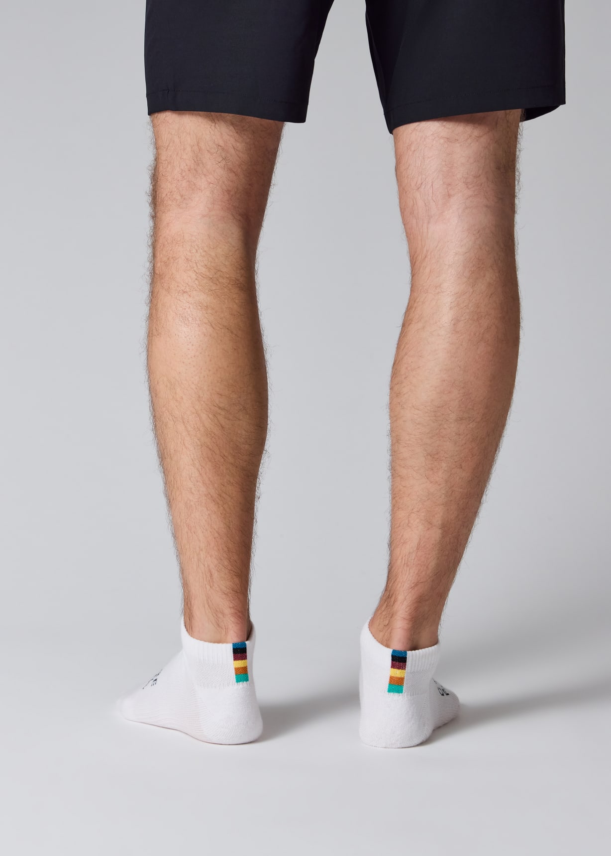Paul Smith + Castore - White Technical Ankle Socks Two Pack