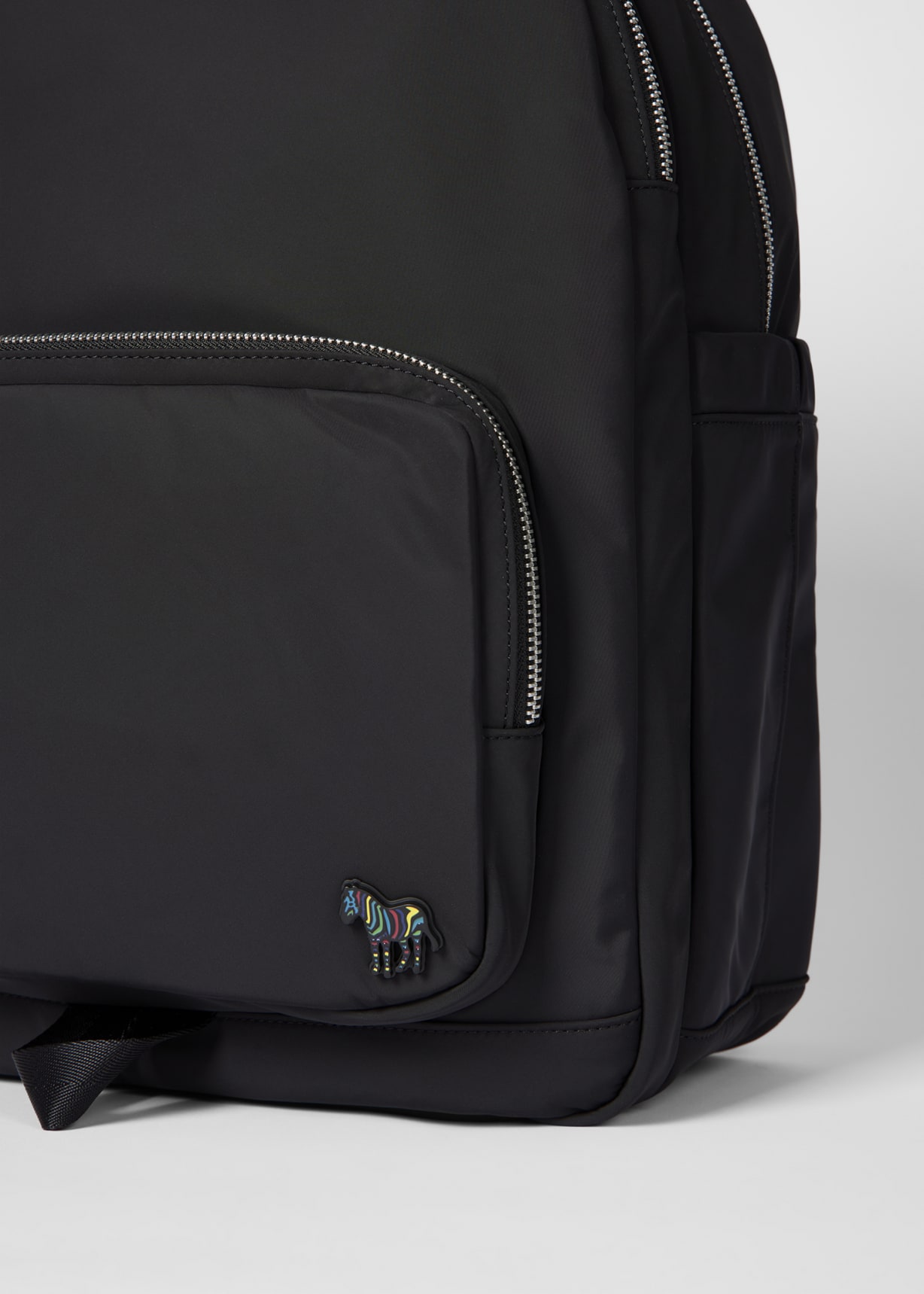 Black 'Zebra' Backpack