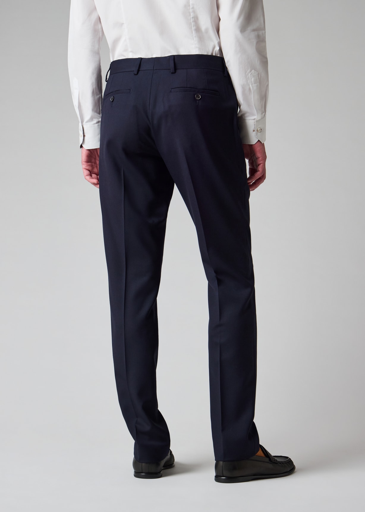 The Soho - Tailored-Fit Navy Wool 'A Suit To Travel In'