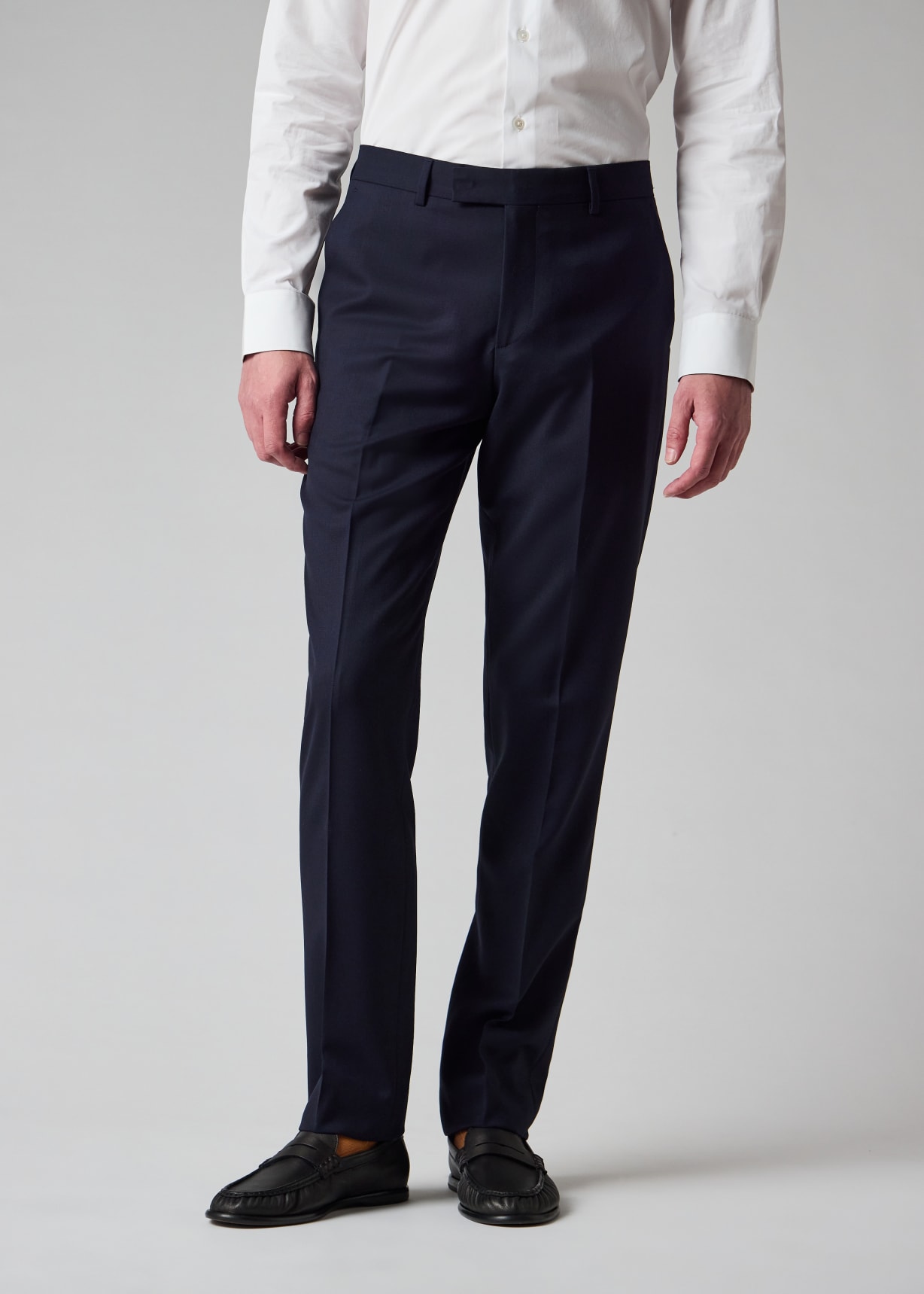The Soho - Tailored-Fit Navy Wool 'A Suit To Travel In'