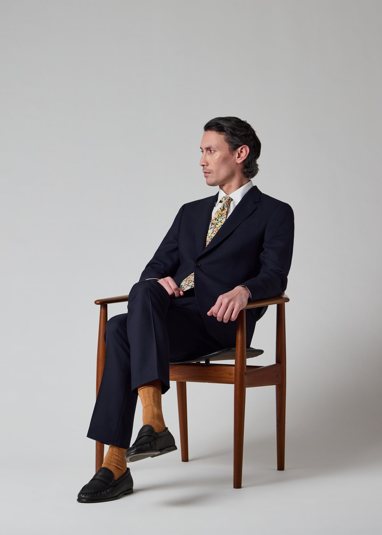 The Soho - Tailored-Fit Navy Wool 'A Suit To Travel In'