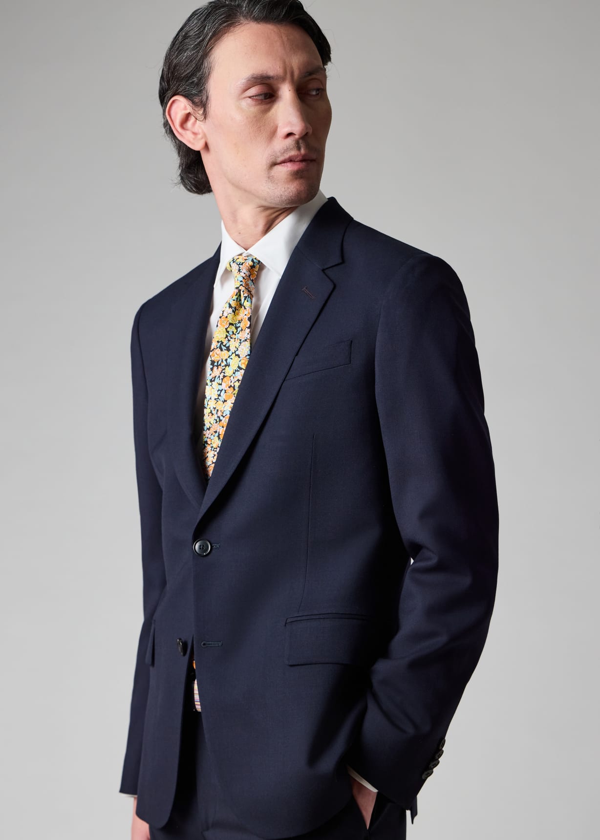 The Soho - Tailored-Fit Navy Wool 'A Suit To Travel In'