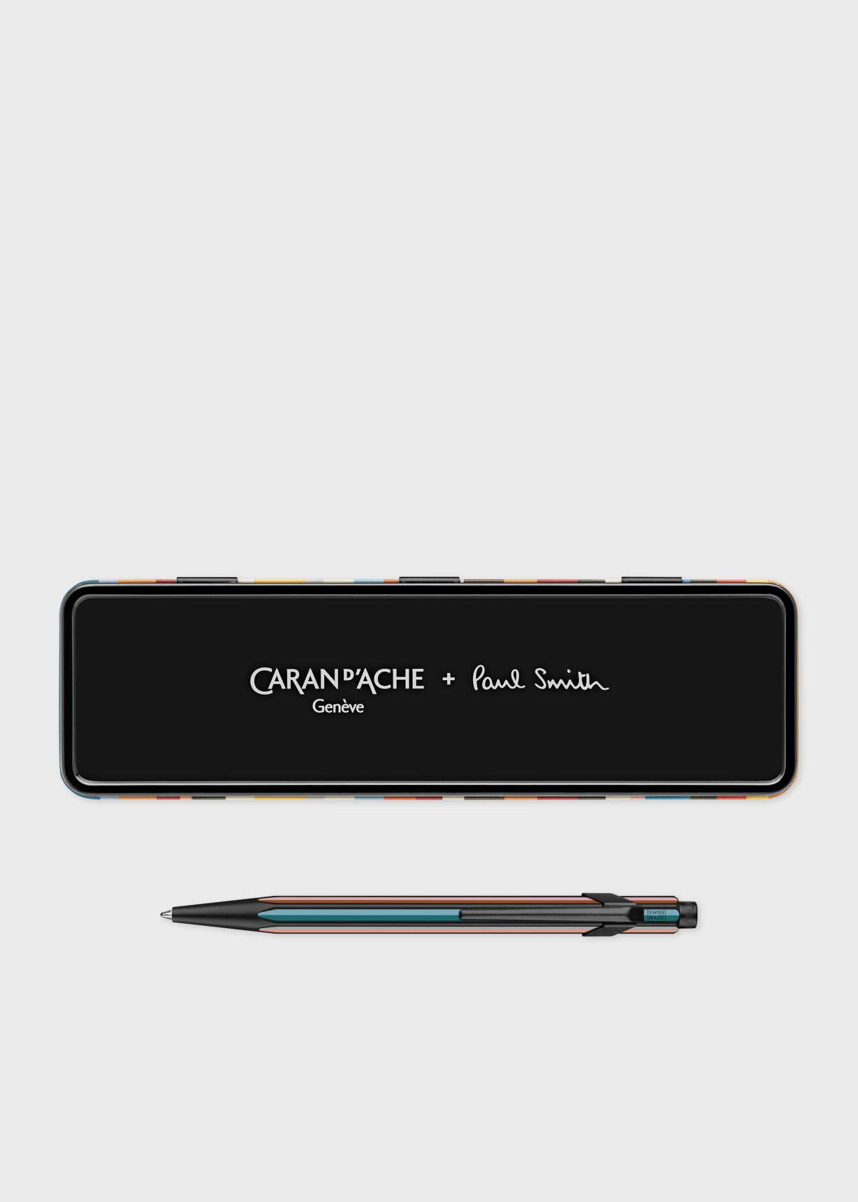 Caran d'Ache + Paul Smith - 849 Black 'Signature Stripe' Ballpoint Pen