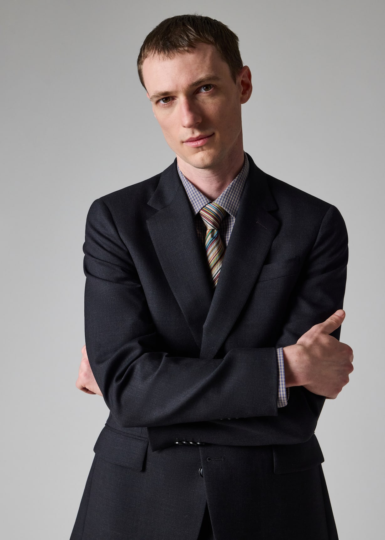 The Soho - Tailored-Fit Charcoal Wool 'A Suit To Travel In'