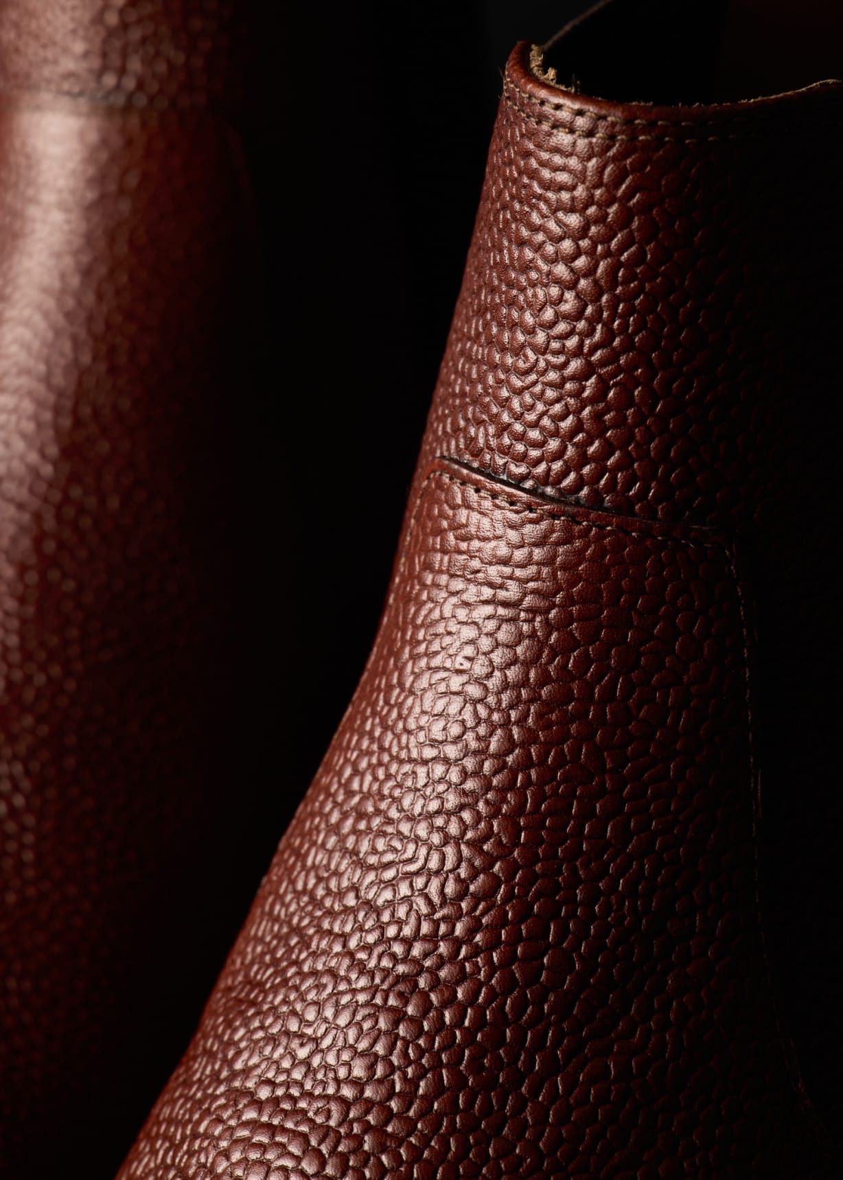 Brown Grain Leather 'Lawson' Boots