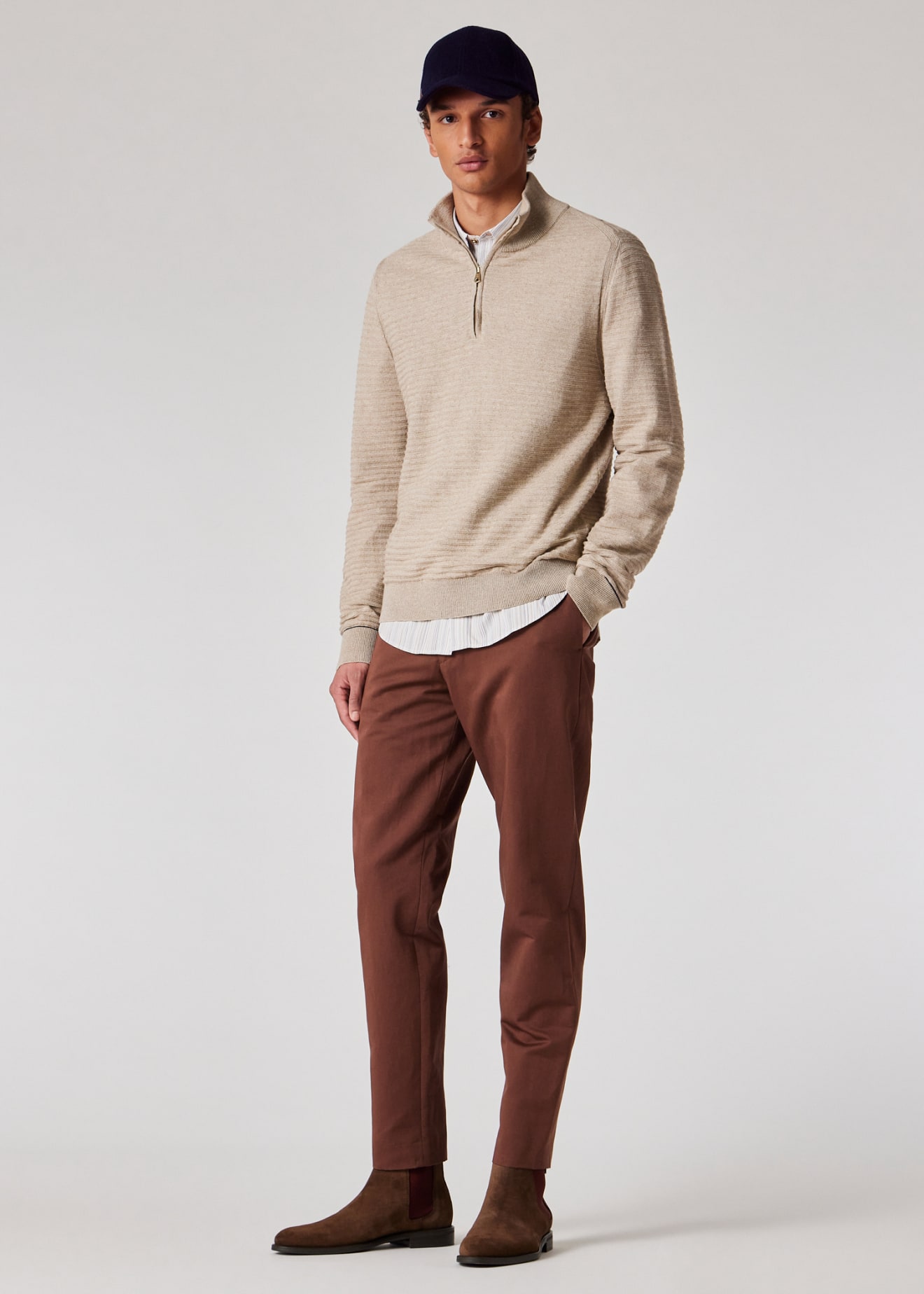 Cotton linen sweater deals