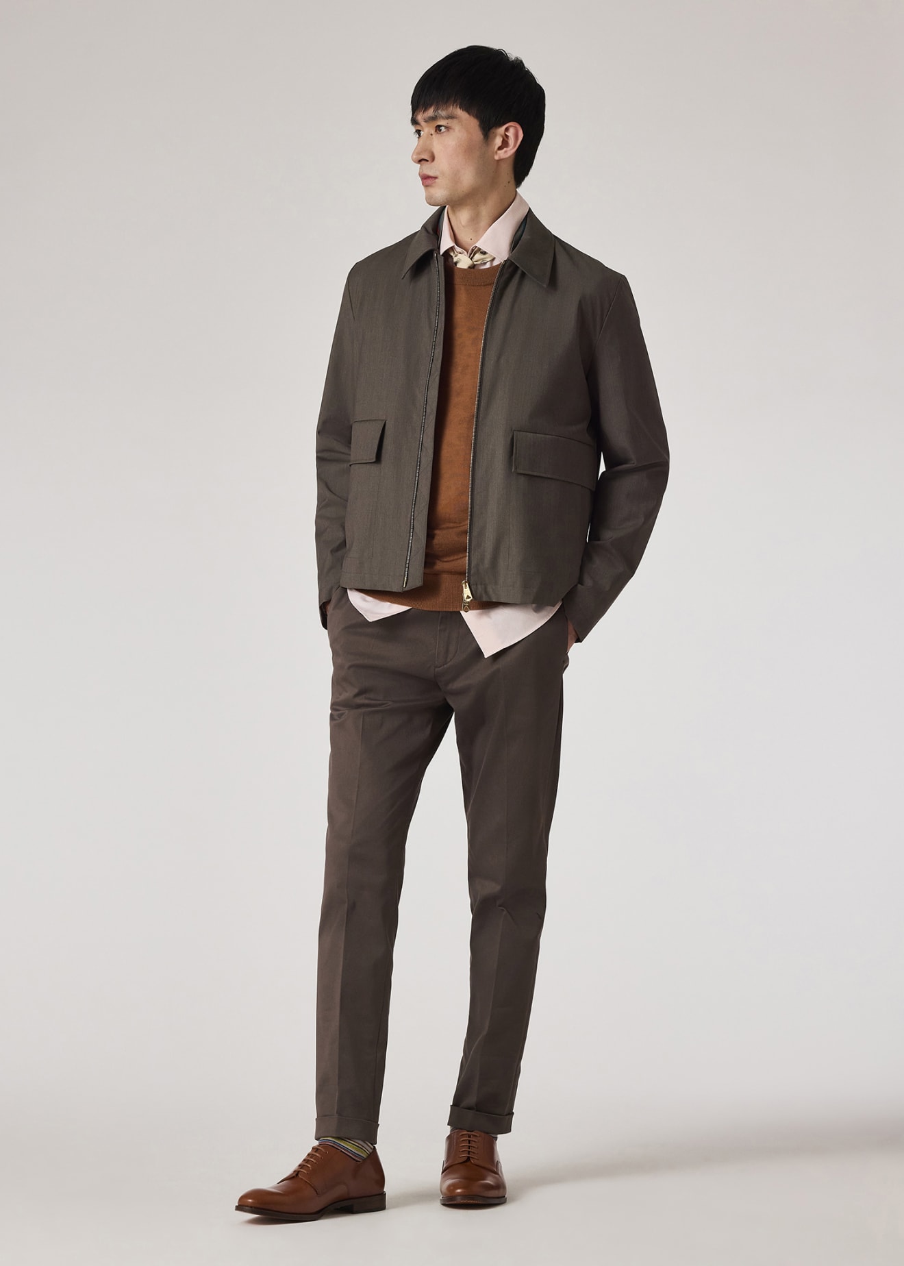 Brown Merino Wool Sweater Brown Merino Wool Sweater