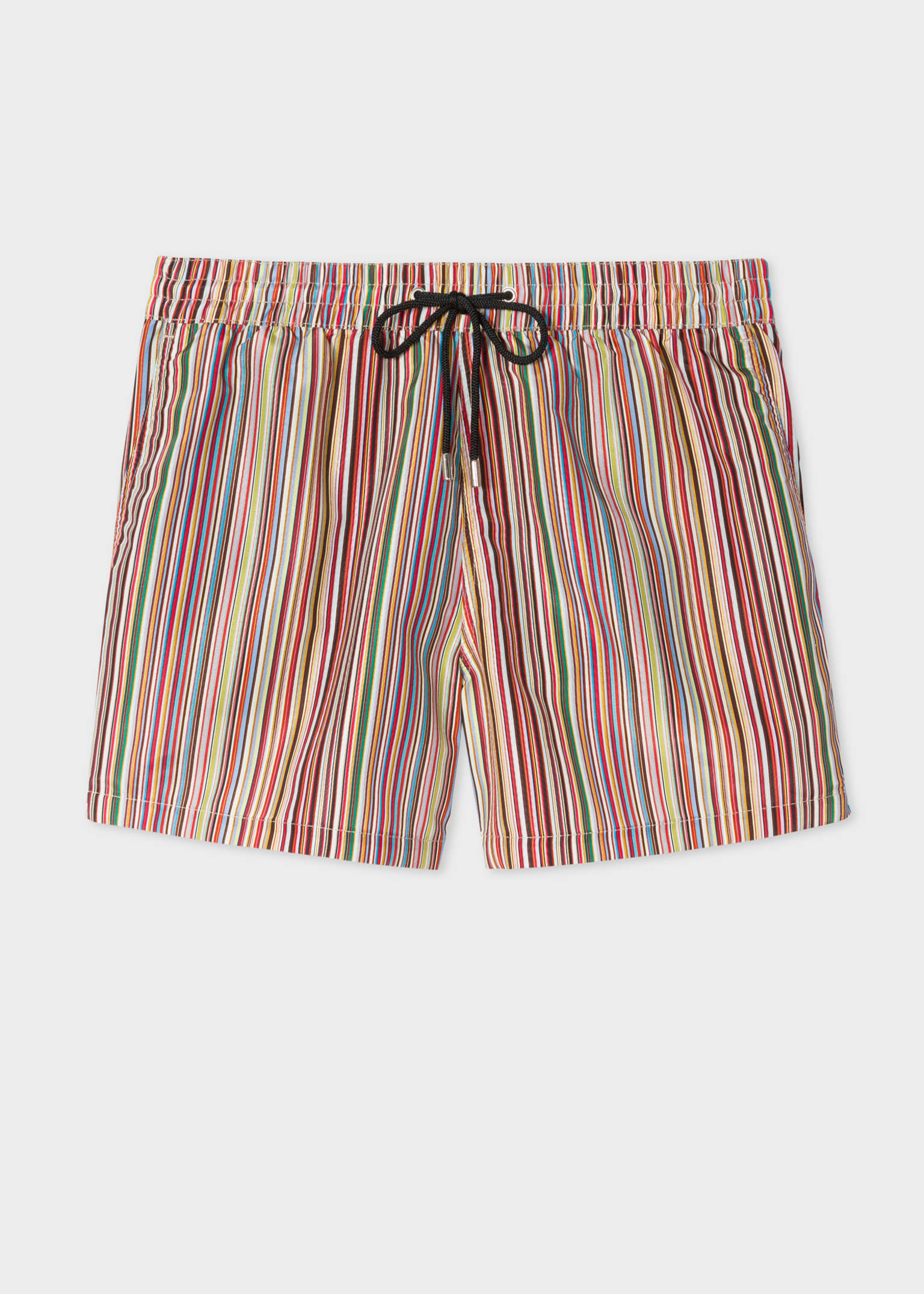 PaulSmith Swiming Pants  Mサイズ　新品未使用品 Black Recycled-Polyester 'Signature Stripe' Swim Shorts