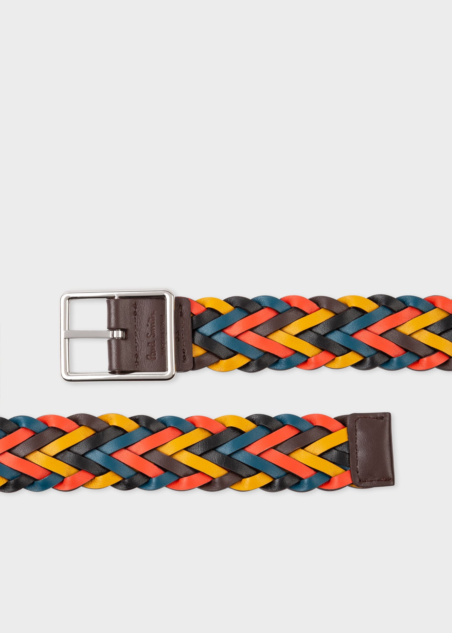 Paul Smith ?MultiColor Belt - Never Worn / NEW noTags - Size 80 Paul Smith Embossed Signature Stripe belt for Men  main image 2