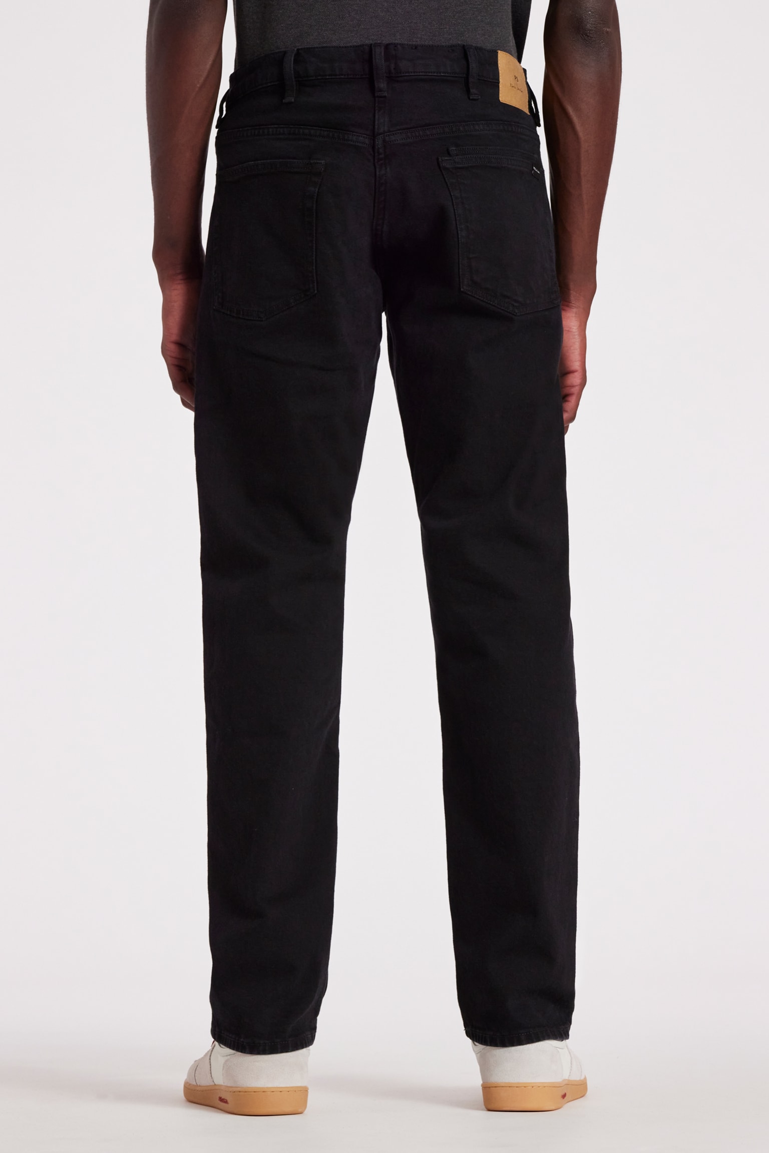 Standard-Fit Black 'Organic Stretch' Jeans