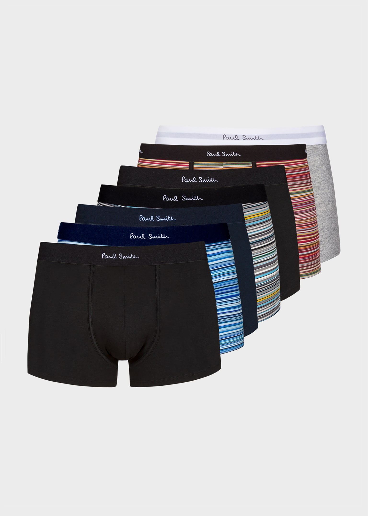  MARKUS 「BOXERS」 サイン入、布張り装丁150部限定本 Men's 'Signature Stripe' Mixed Boxer Briefs Seven Pack