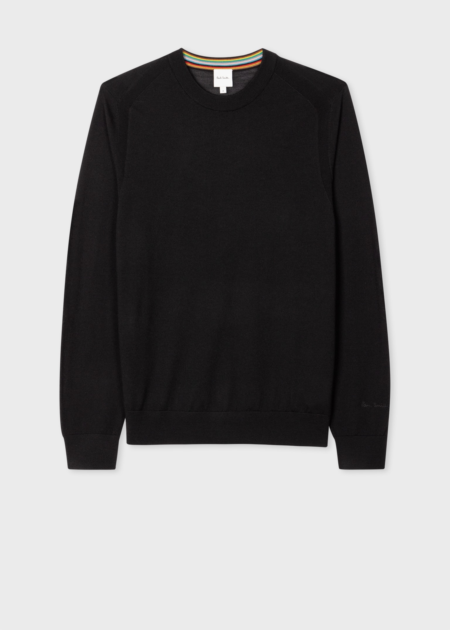 パーカー・フーディ Paul Smith Merino Wool Jersey Men's Black Merino Wool Full Zip Cardigan