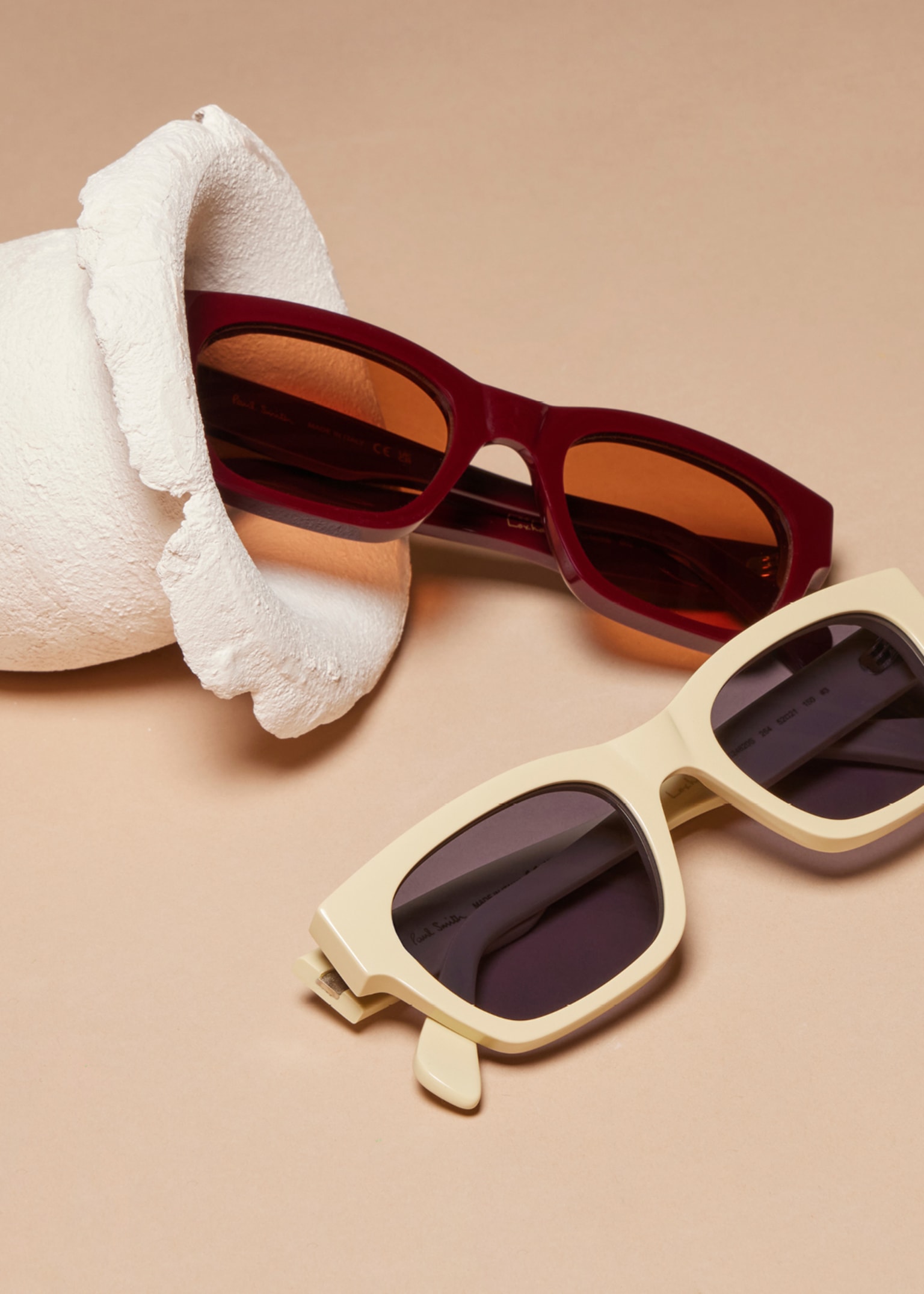 Burgundy 'Loxham' Sunglasses