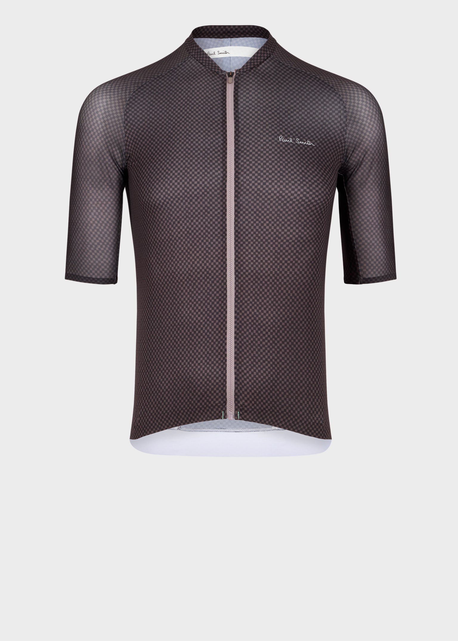 Asphalt Mini Checkerboard Cycling Jersey