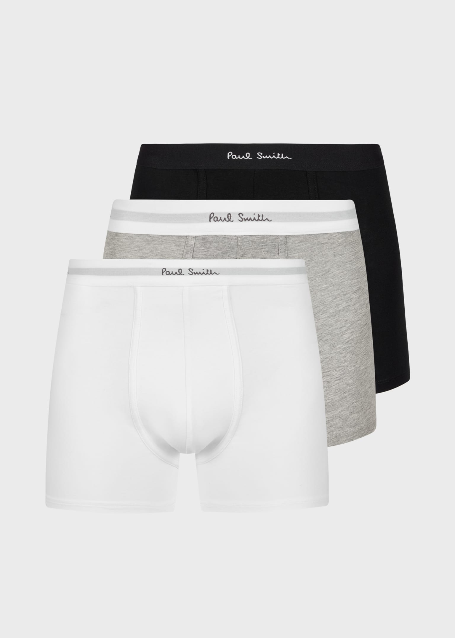 ボクサーパンツ Paul Smith Pack Of Three Briefs Men's Long Plain Boxer Briefs Three Pack