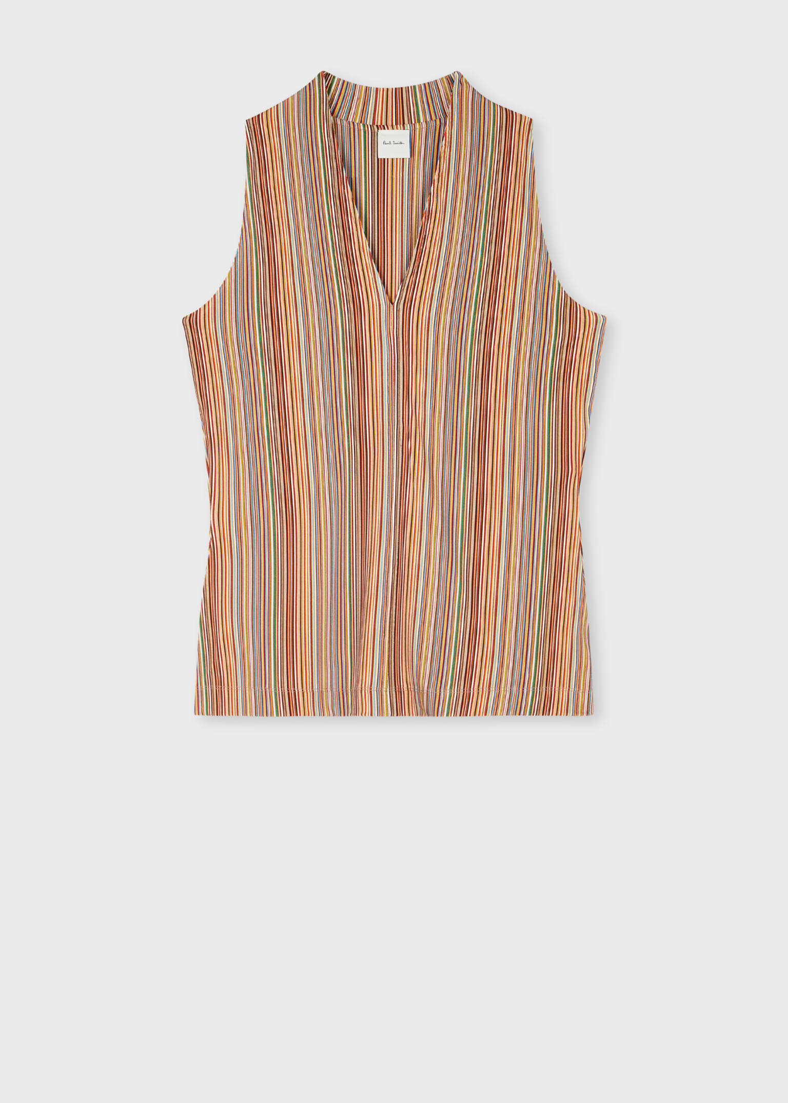 Women's Viscose 'Signature Stripe' Vest Top