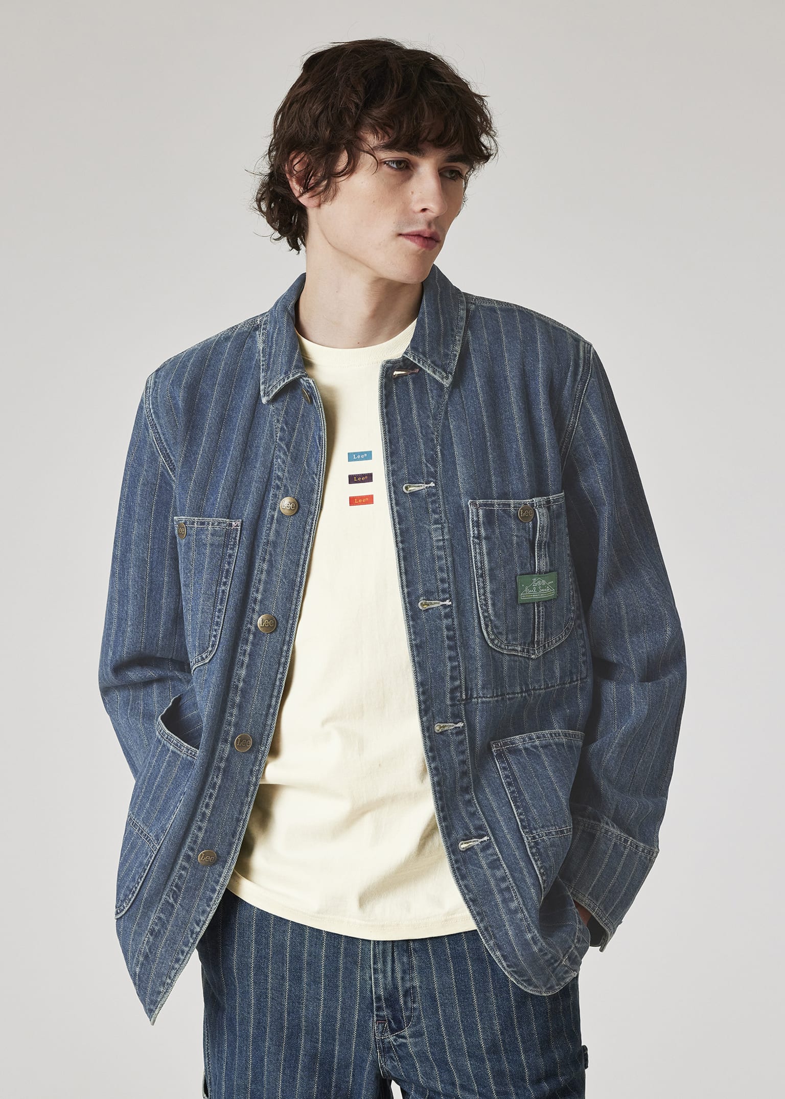 Men's Paul Smith + Lee Mid-Wash Chore Coat