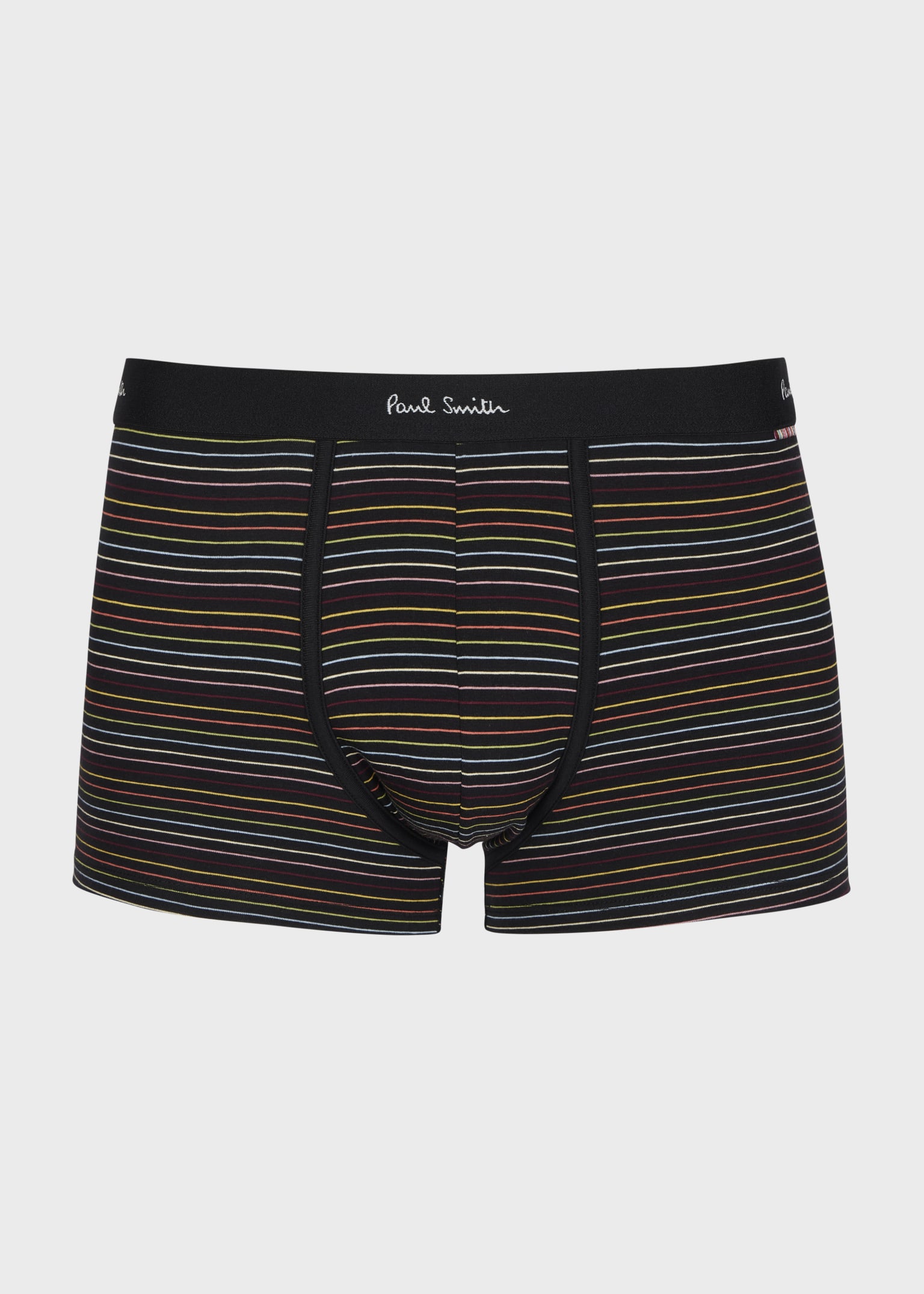 インナー・ルームウェアその他 PAUL SMITH Men Underwear Black M1A914P3PK75 1A Men's Black Organic Cotton-Elastane Trunk Underwear Paul Smith