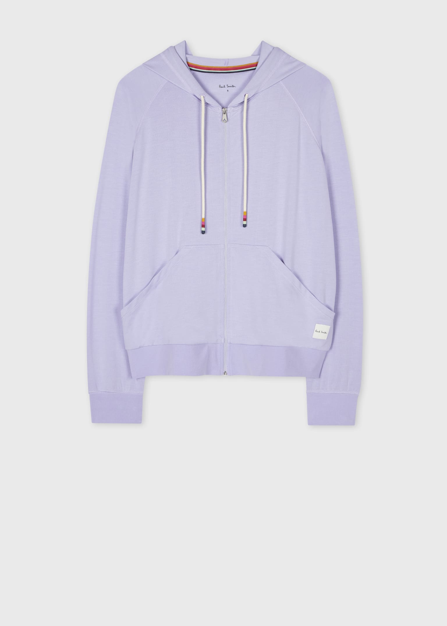 Women's Lilac Modal-Blend Zip Lounge Hoodie Paul Smith