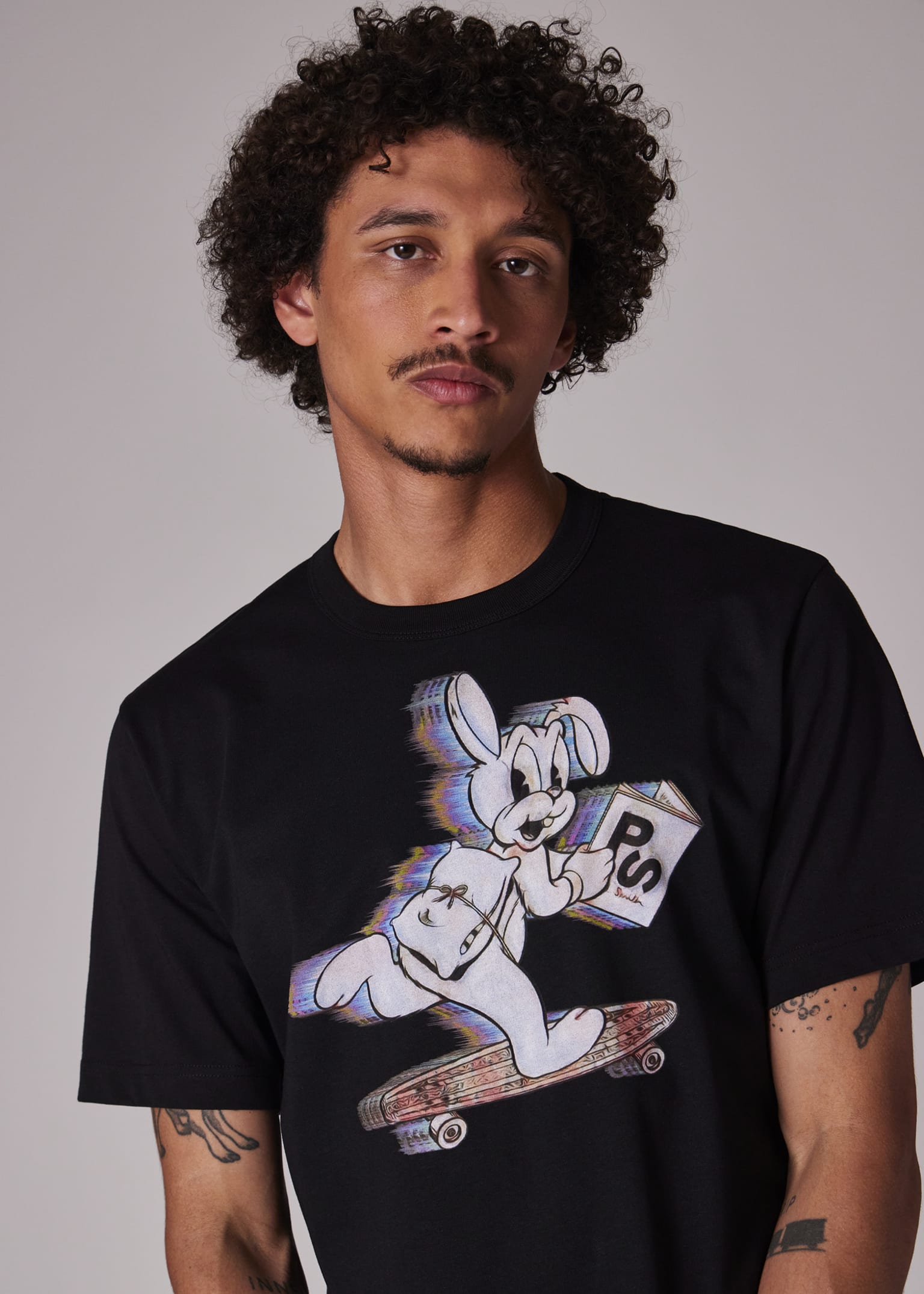 ★Paul Smith★スケート バニー マンツーマンTシャツ セール[PAUL SMITH]ポールスミス スケートバニー Tシャツ