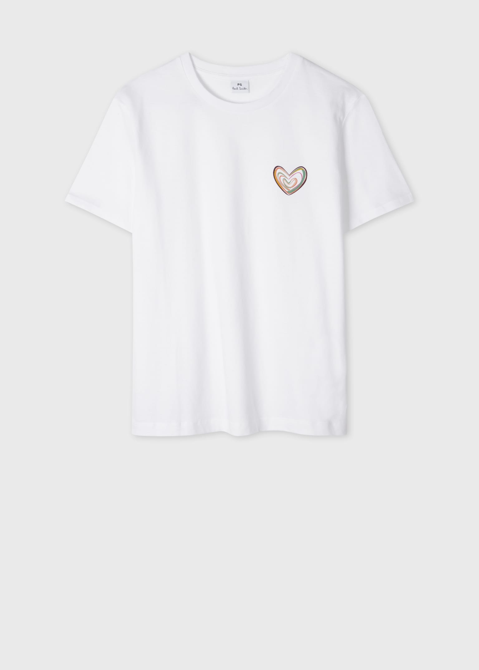 Women's Organic Cotton 'Swirl' Heart T-Shirt