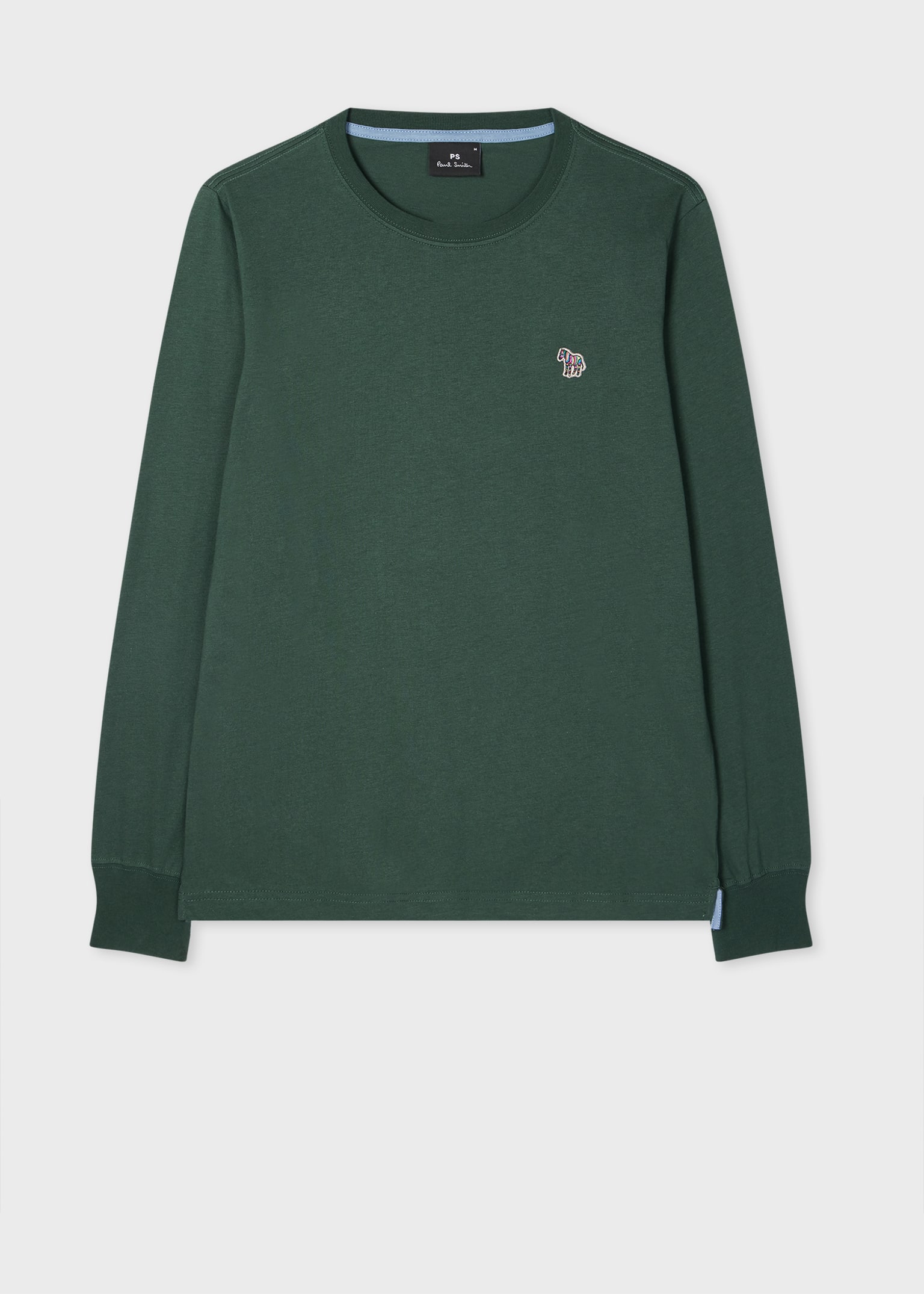 【Paul Smith】\"Zebra Stride\" 長袖 Tシャツ ロゴ コットン Zebra Stride