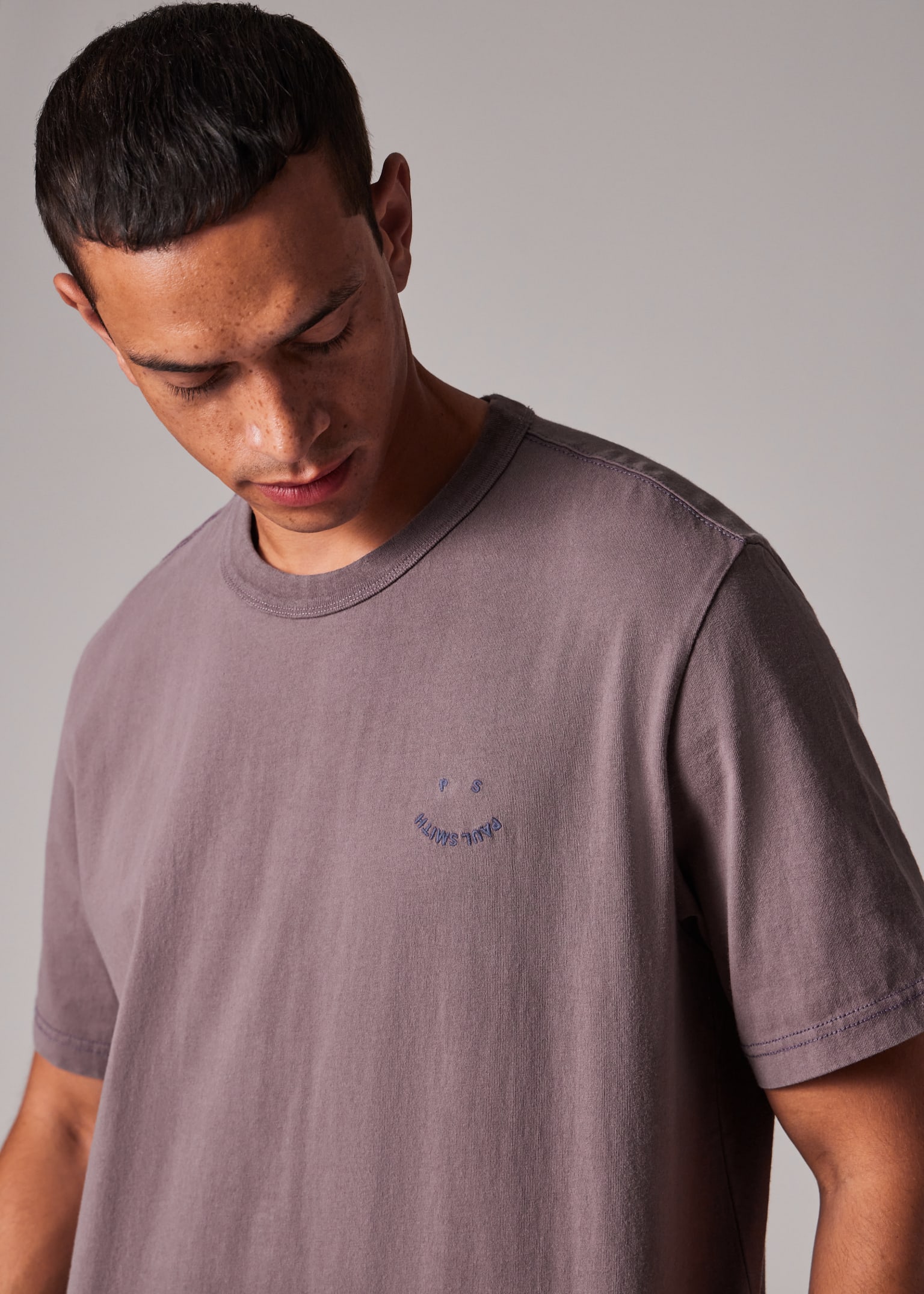 Tシャツ・カットソー Paul Smith SS22 HAPPY HAPPY T-SHIRT (M2R/226T/HP3223_02) Happy T-Shirt | PS Paul Smith | EQVVS