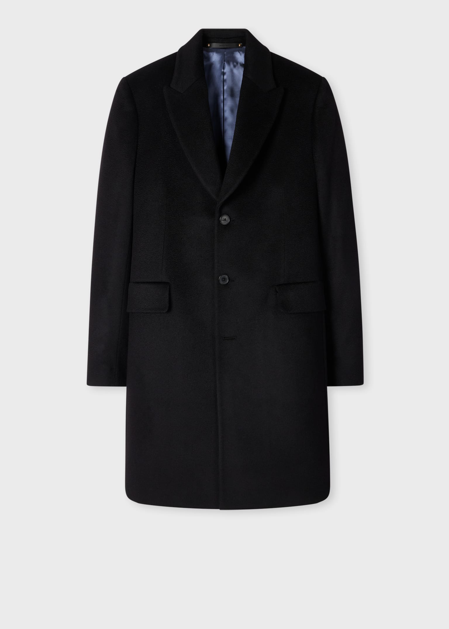 クリーニング済【Paul Smith BLACK 】　カシミヤ混ウール　ブラック クリーニング済【Paul Smith BLACK 】 カシミヤ混ウール ブラック