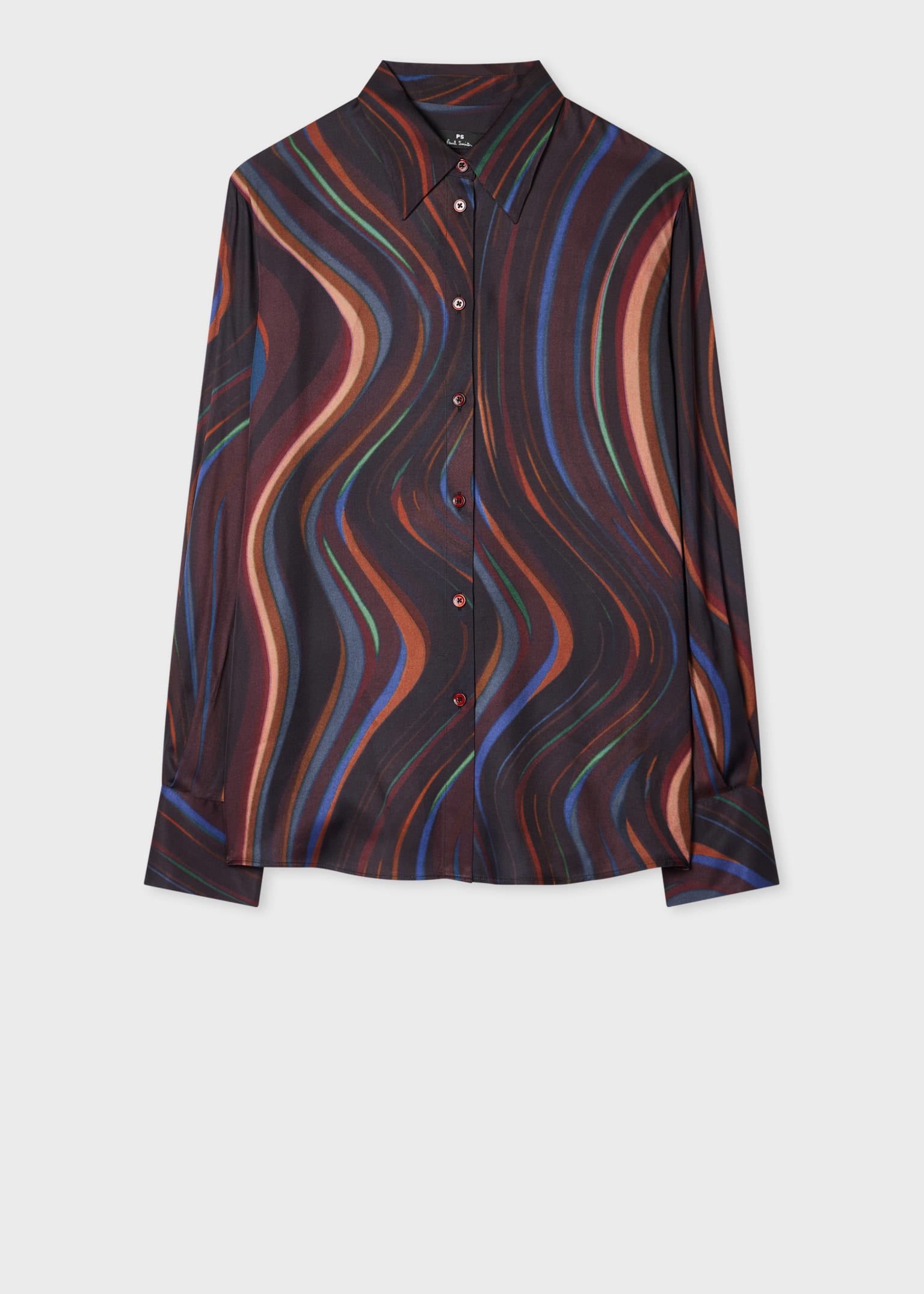 Women's 'Midnight Swirl' Viscose Shirt