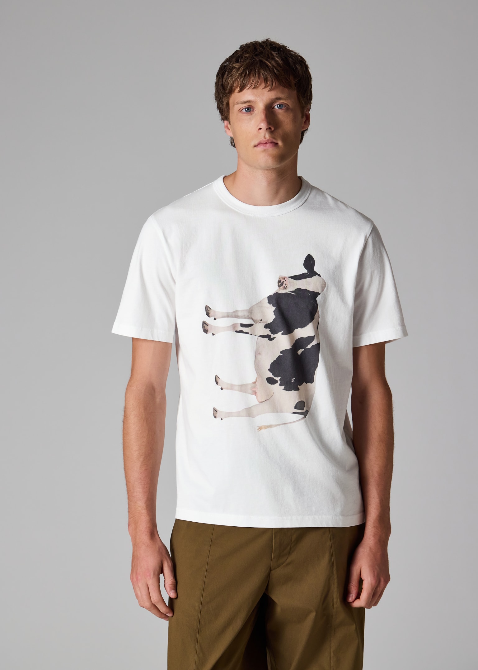 Paul Smith Loves Barbour - Cow Print T-Shirt