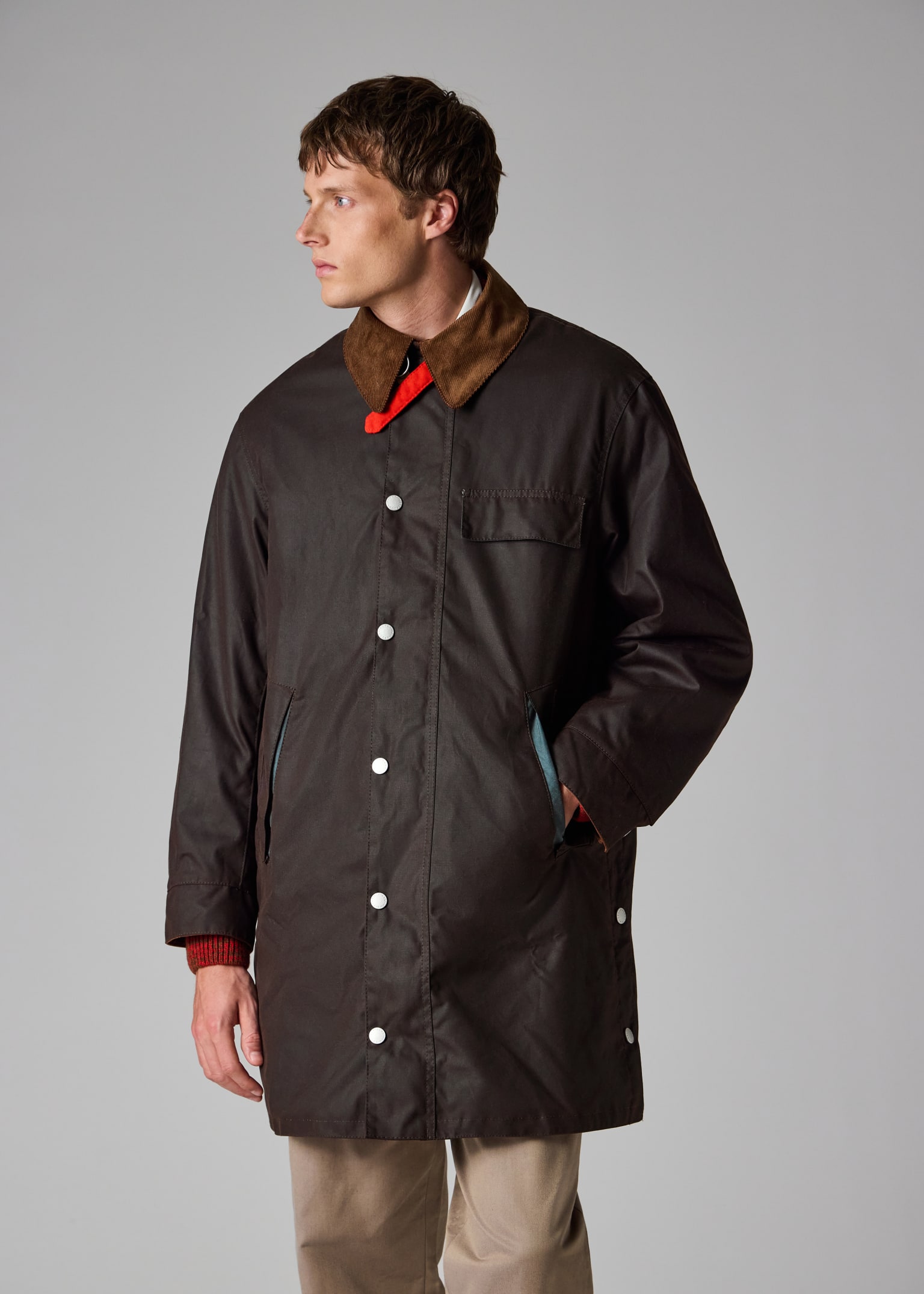 Paul Smith loves Barbour - Rustic Beeston Wax Jacket
