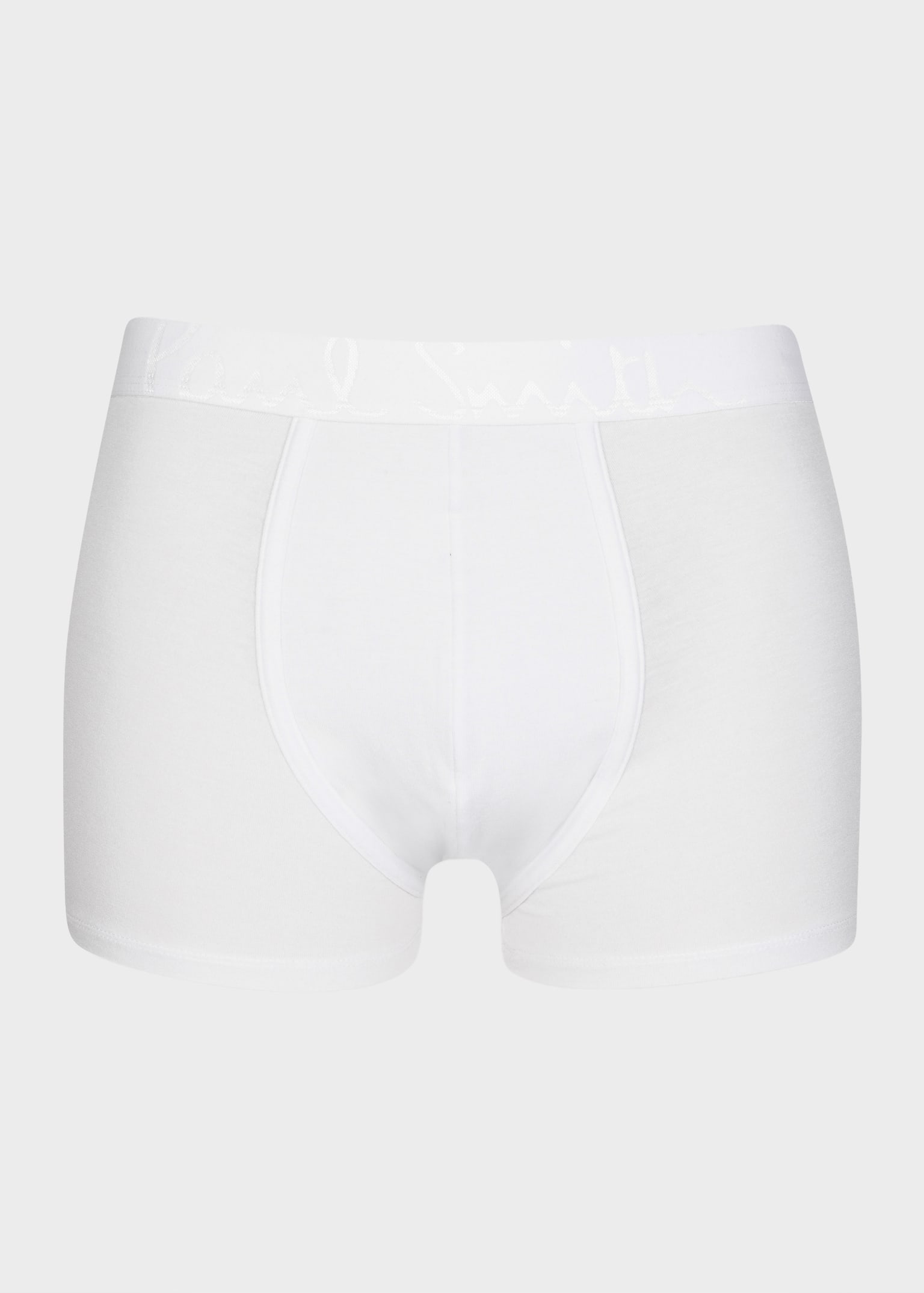 Men's White Comfort Boxer Briefs Three Pack