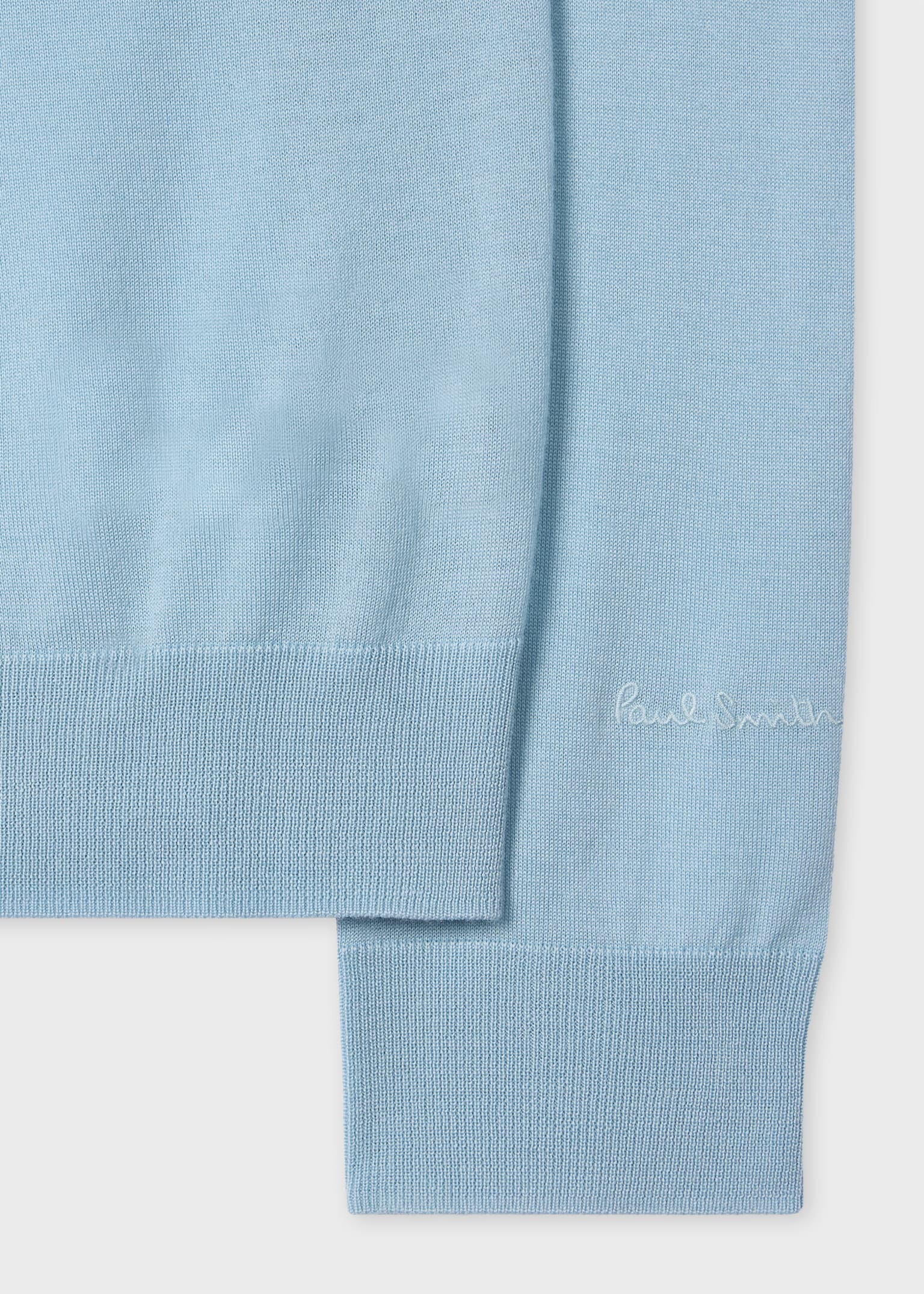 Pull Paul Smith Homme Bleu Marine Col V - Taille S - Coton, Laine, Nylon