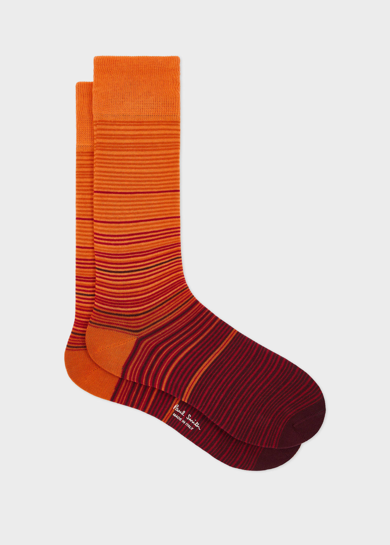 Paul Smith Embroidered Socks - Made In Italy - Men's Casual Cotton Blend - Great Gift