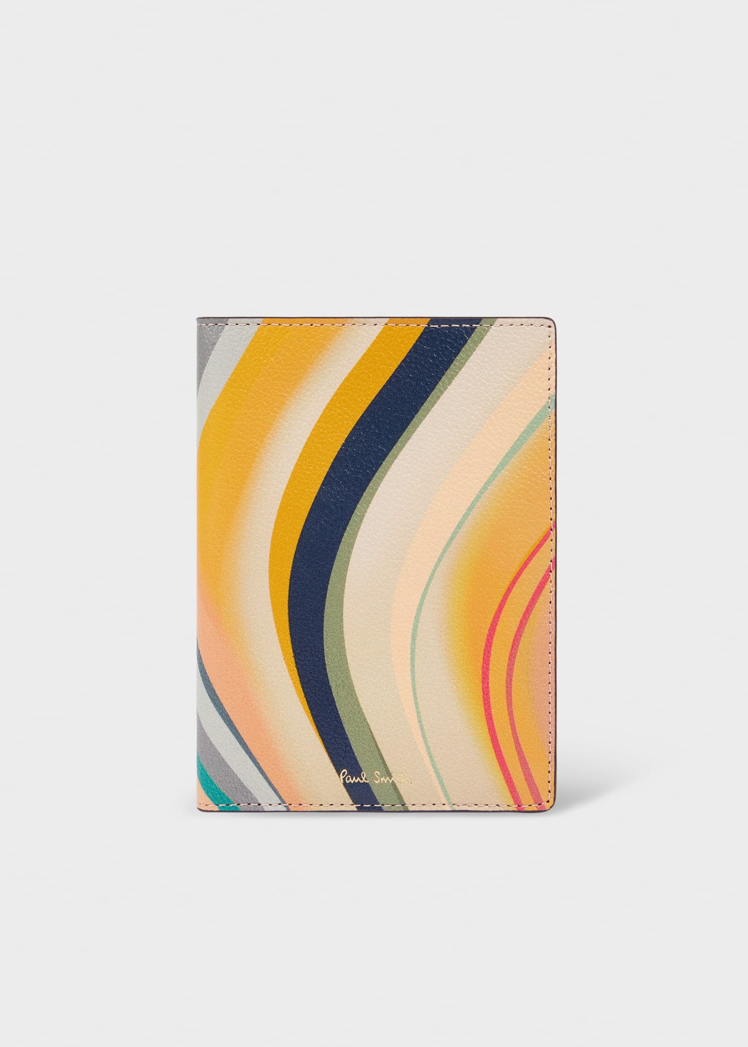 Women's Leather 'Swirl' Passport Cover Paul Smith