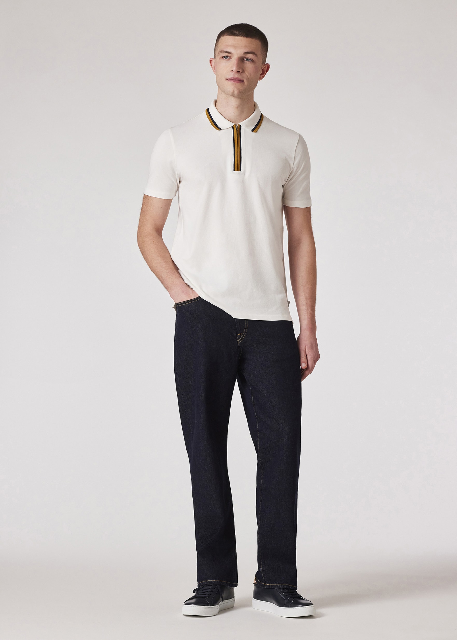 Tシャツ・カットソー Paul Smith SS25 COTTON PIQUE POLO (M2R 151LE P21511 02A) M2R-150LZ-T21580-40C_20.jpg