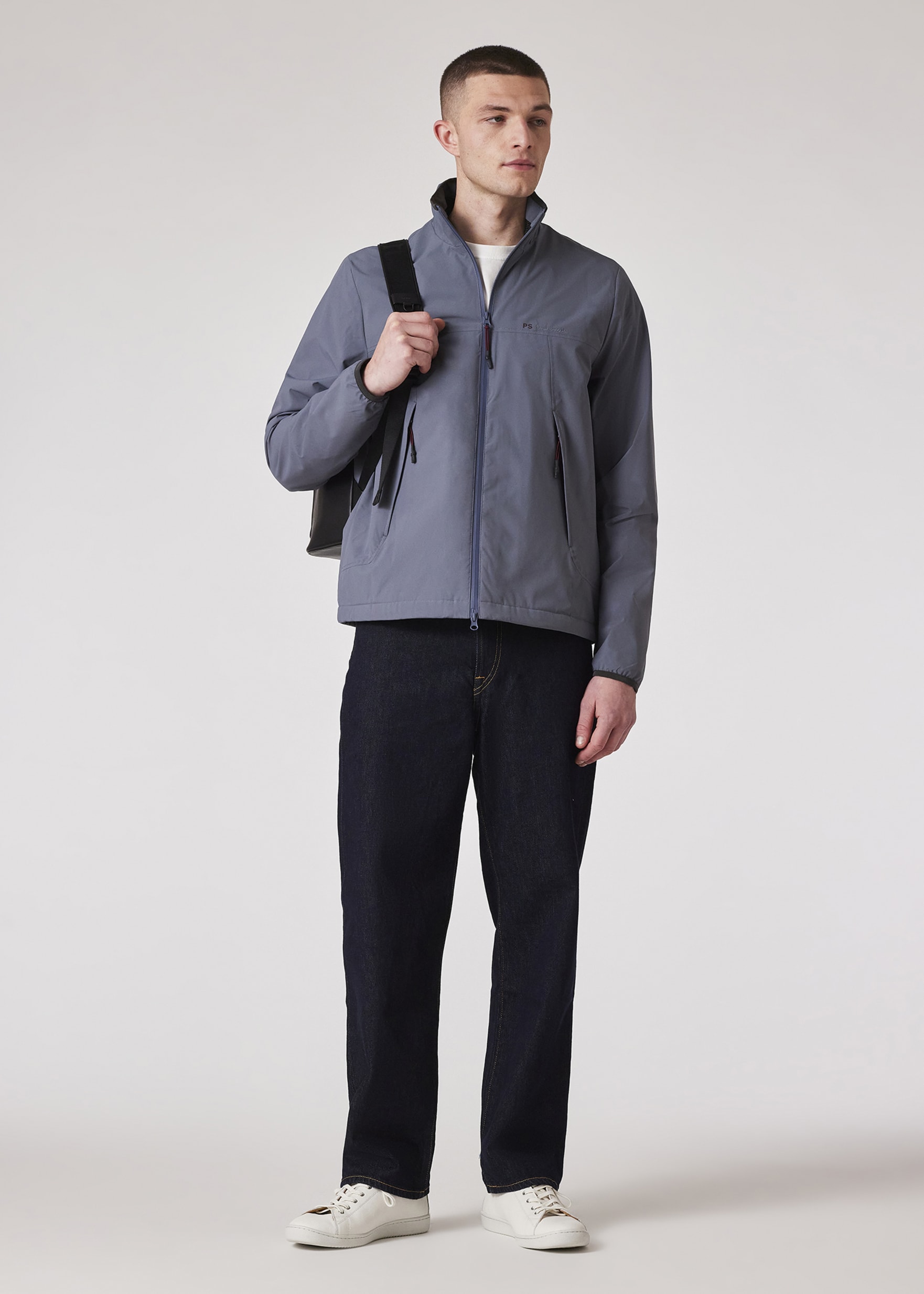 【公式】 Steel Men's Grey Jacket Windbreaker Recycled-Polyester ジャケット・アウター