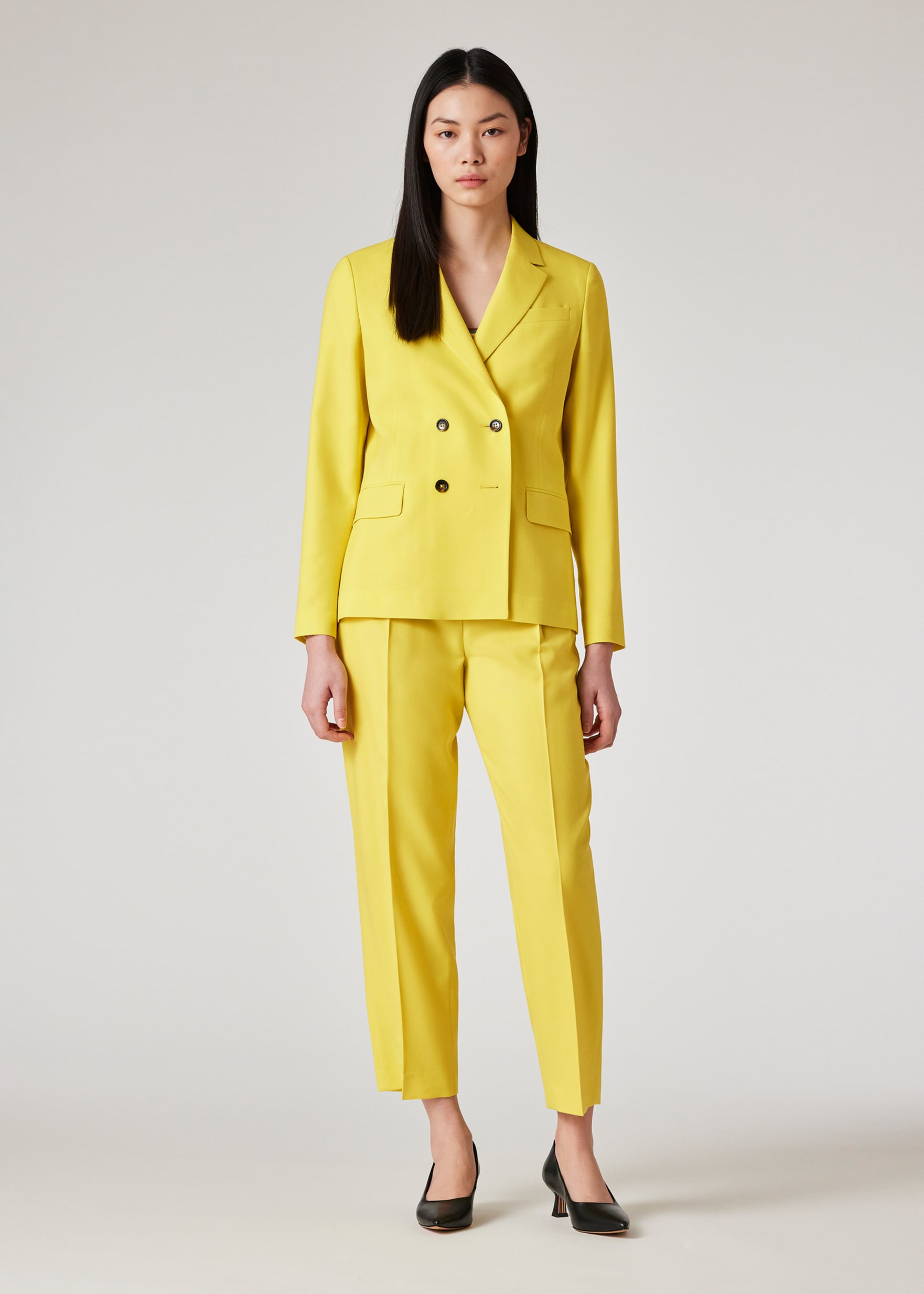 パンツ PAUL SMITH Woman Pants Orange W1R264TP00108 17 Wide orange trousers PAUL SMITH - Rione Fontana