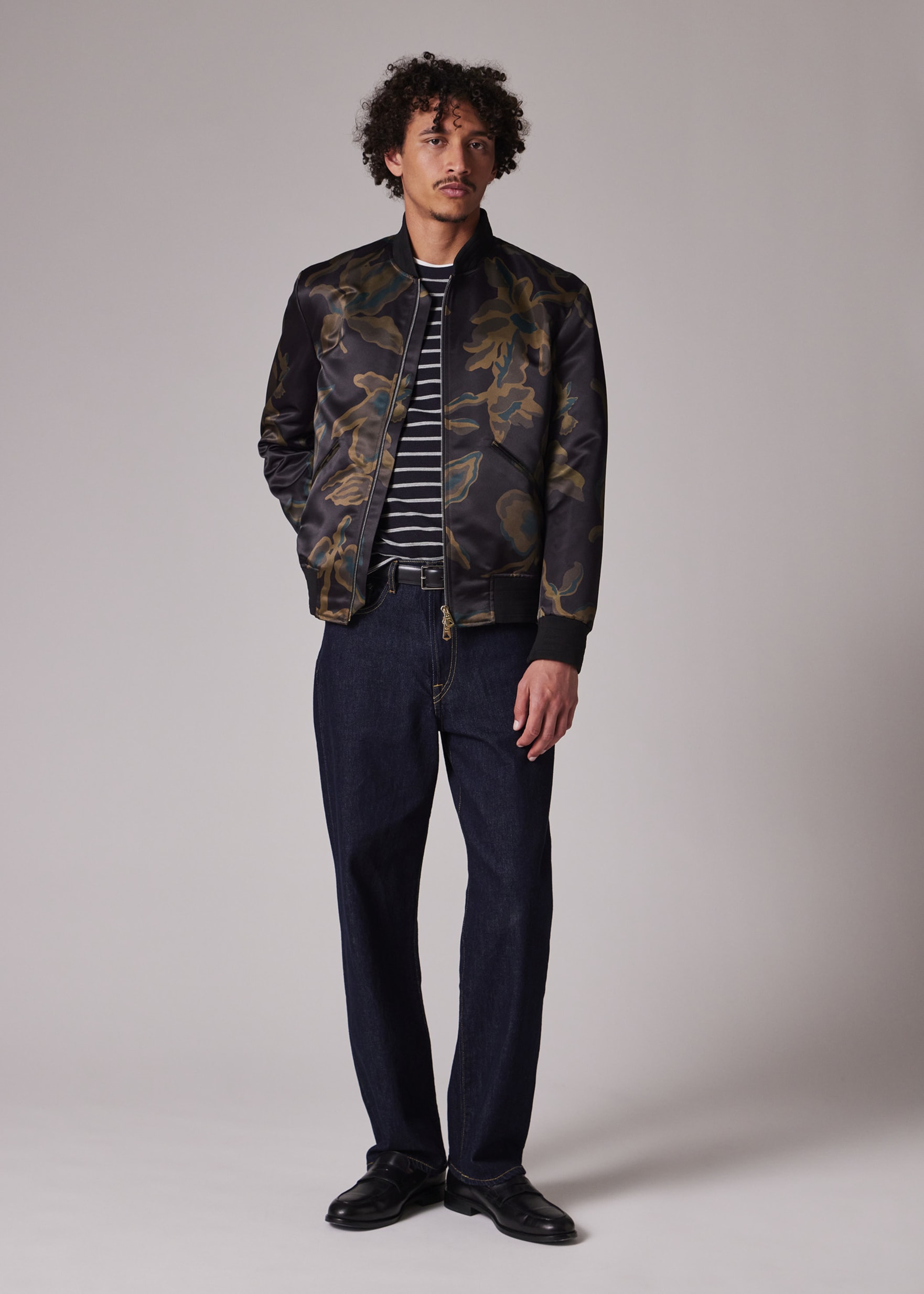 Bohemia' Print Bomber Jacket