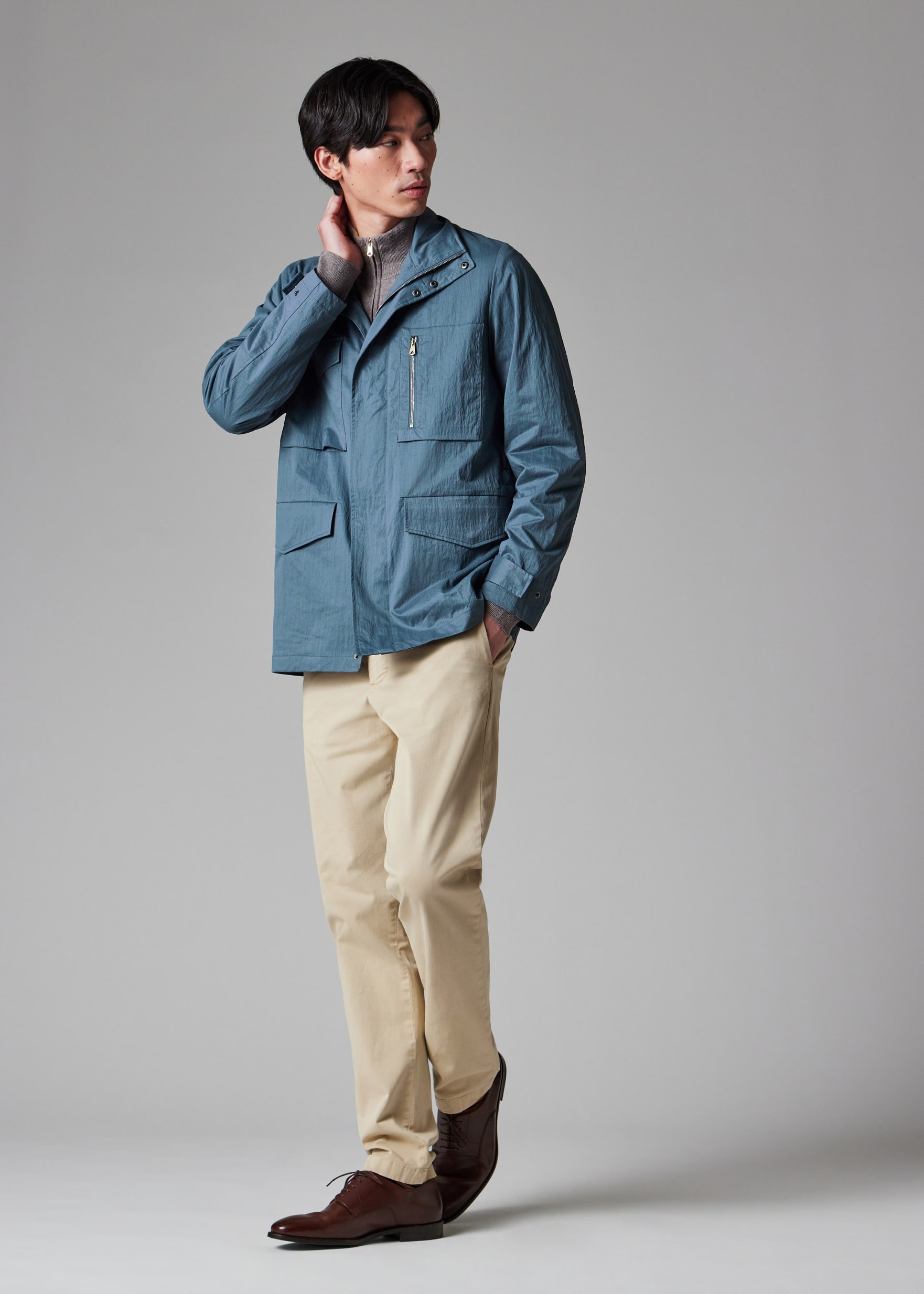 ジャケット・アウター Paul Smith NYLON MILITARY COAT PAUL SMITH Coated Nylon-Blend Field Jacket for Men | MR PORTER