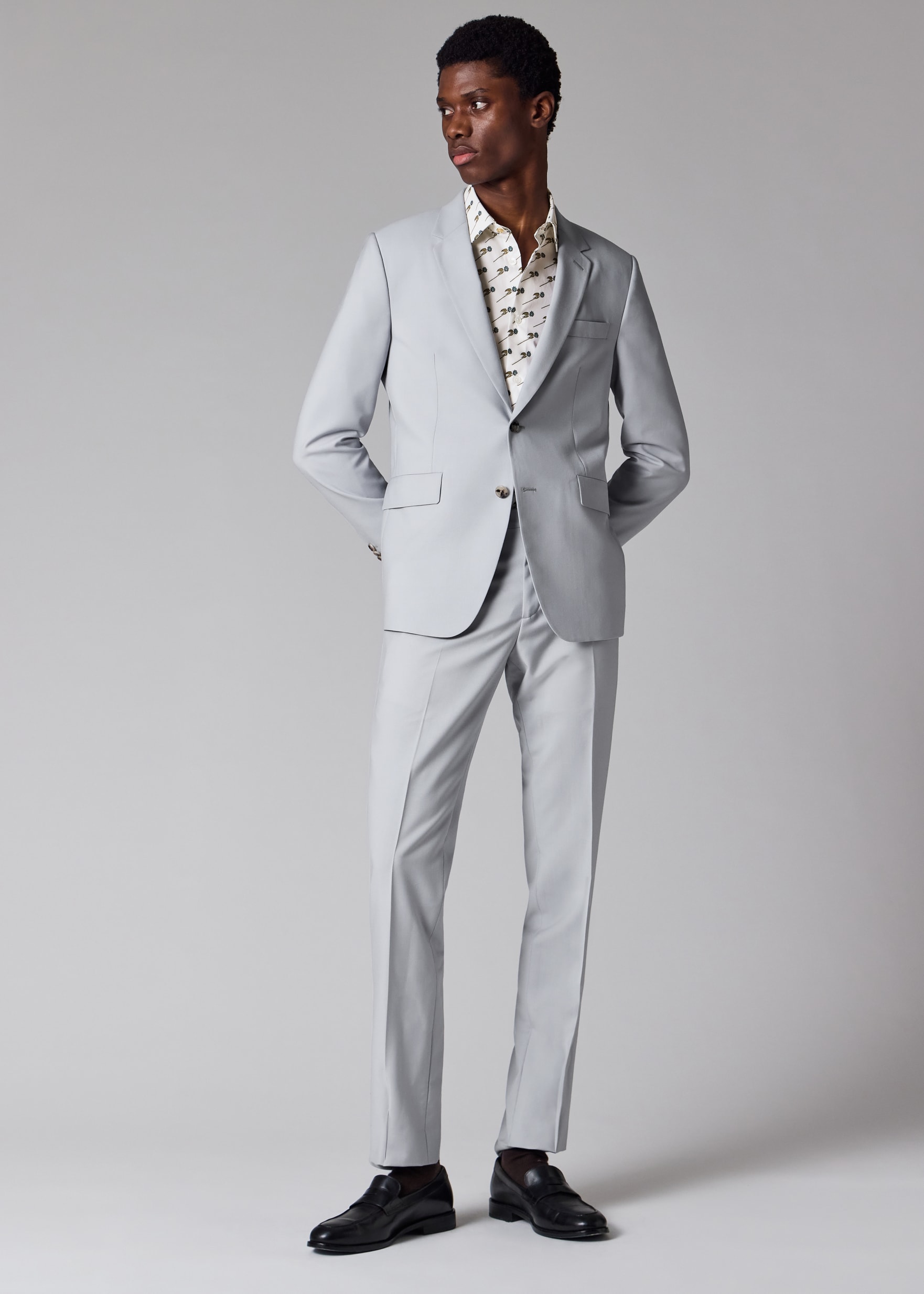 The Kensington - Slim-Fit Light Blue Wool-Mohair Suit