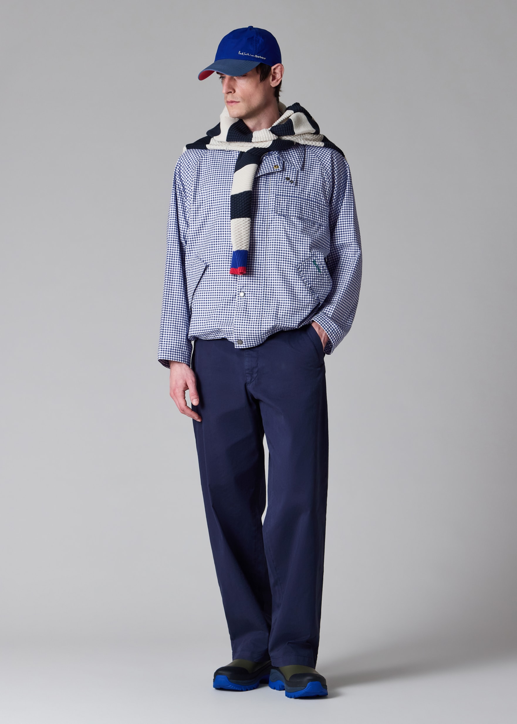 Paul Smith loves Barbour - Navy Transport Shirt Casual Jacket