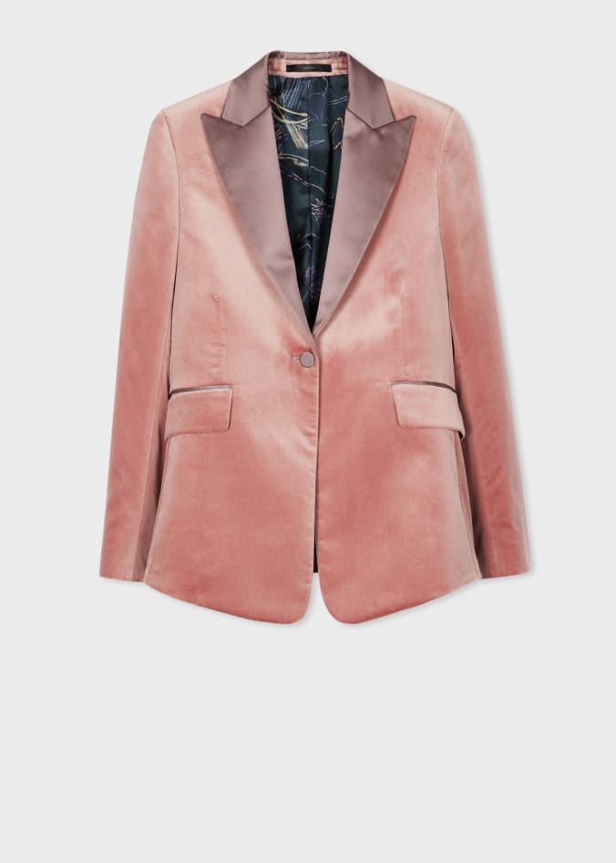 Topshop velvet suit online