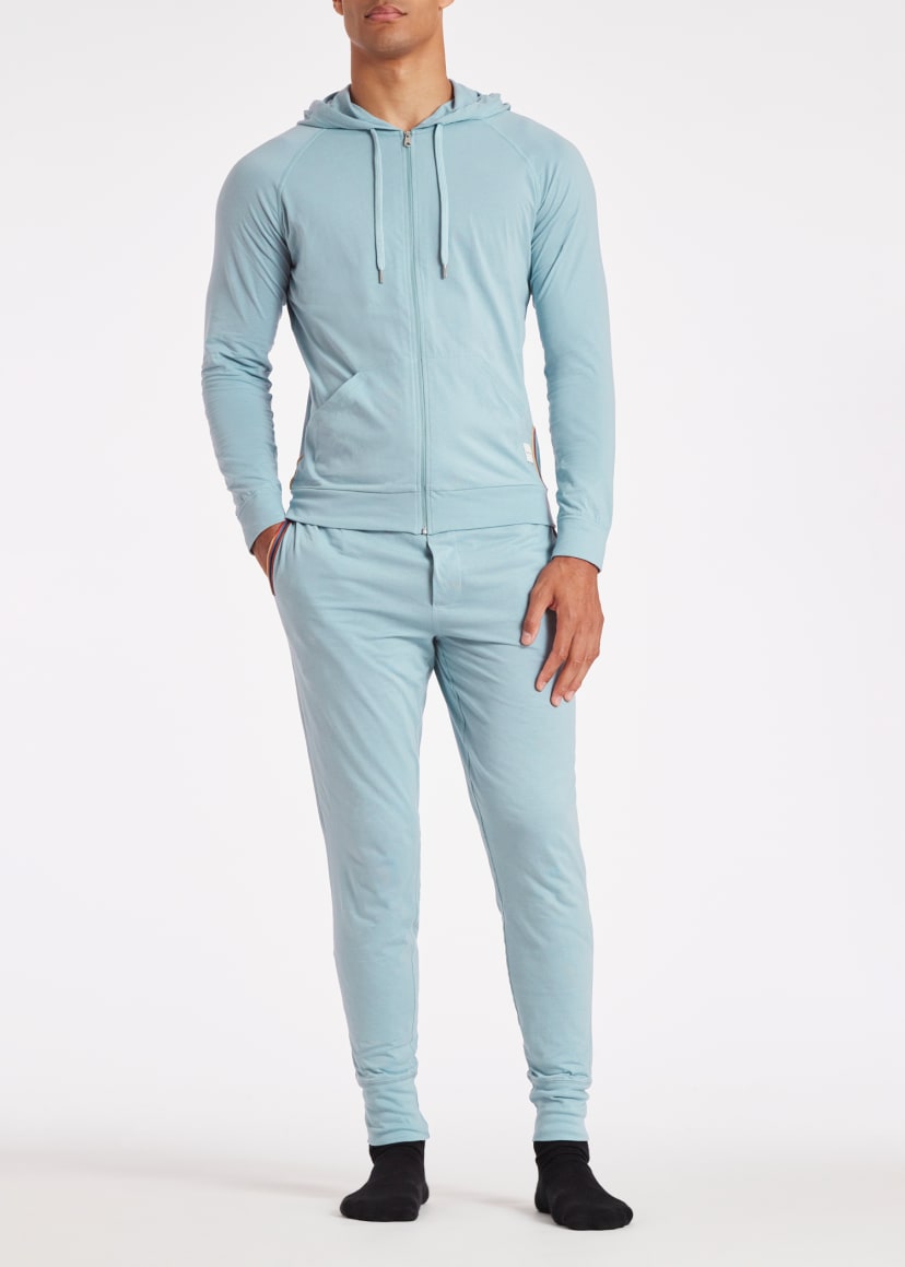 Men's Baby Blue Jersey Lounge Pants