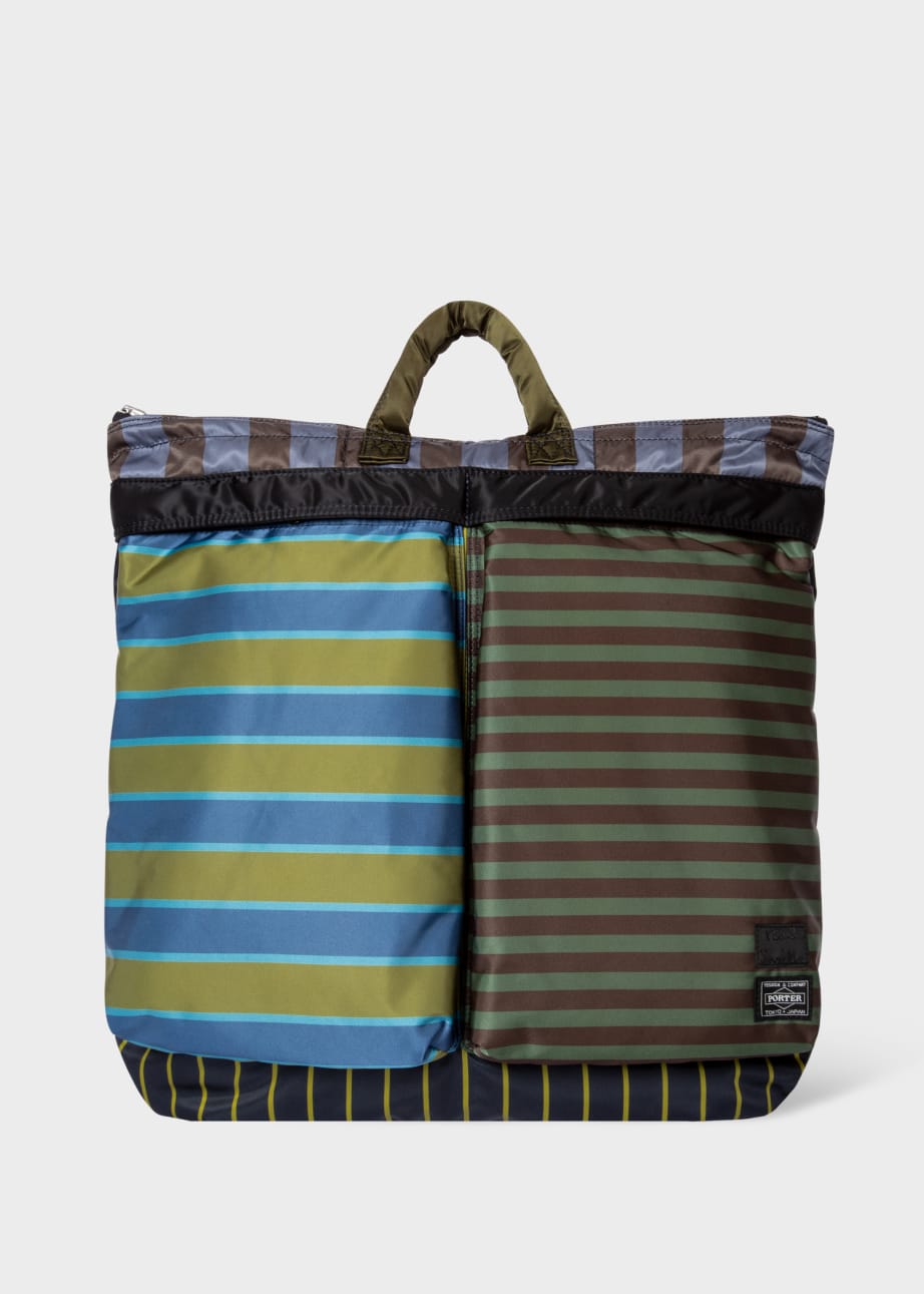 Mixed Stripe Helmet Shoulder Bag - Paul Smith + PORTER