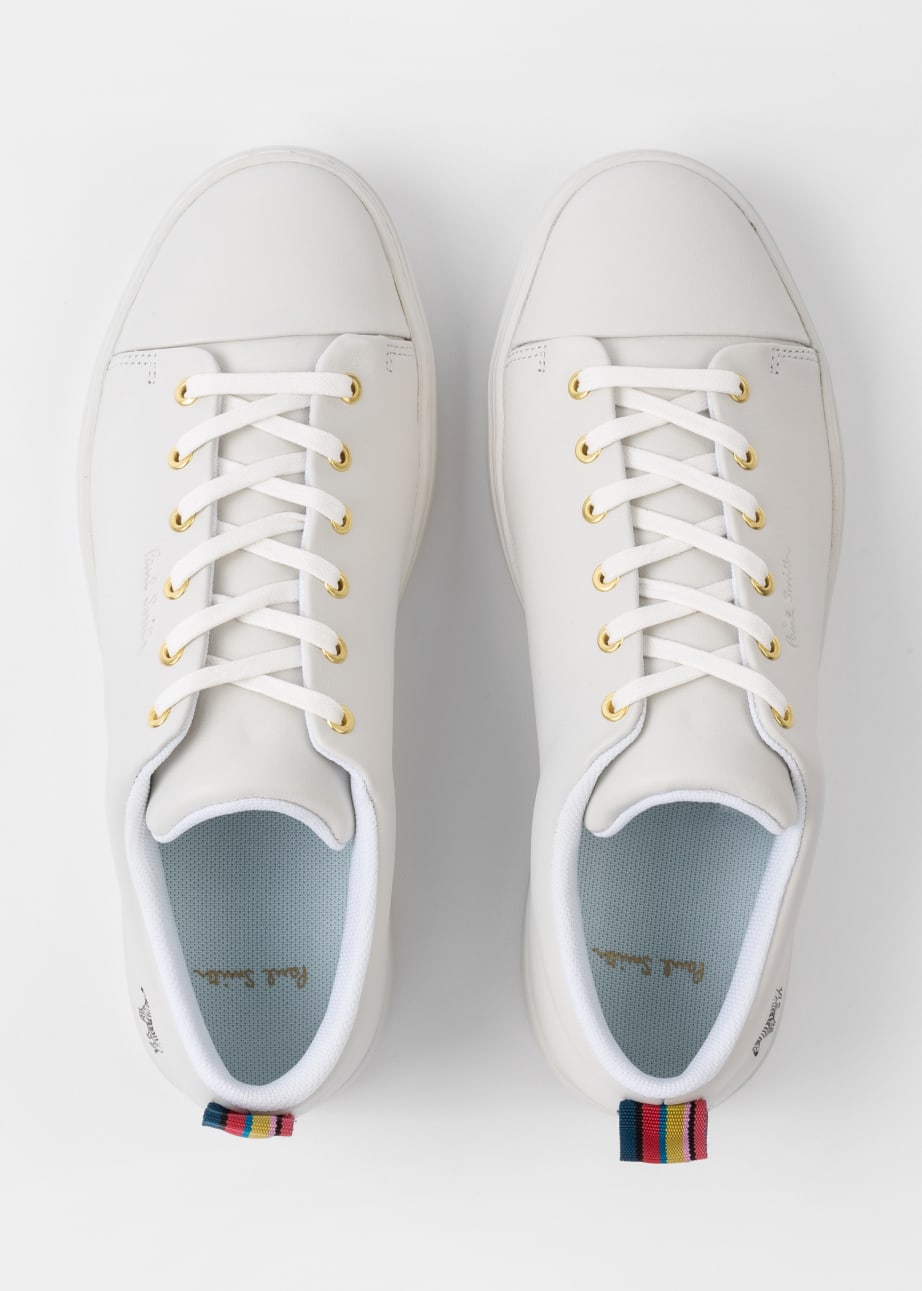 Women's Leather 'Lee' Trainers Overhead