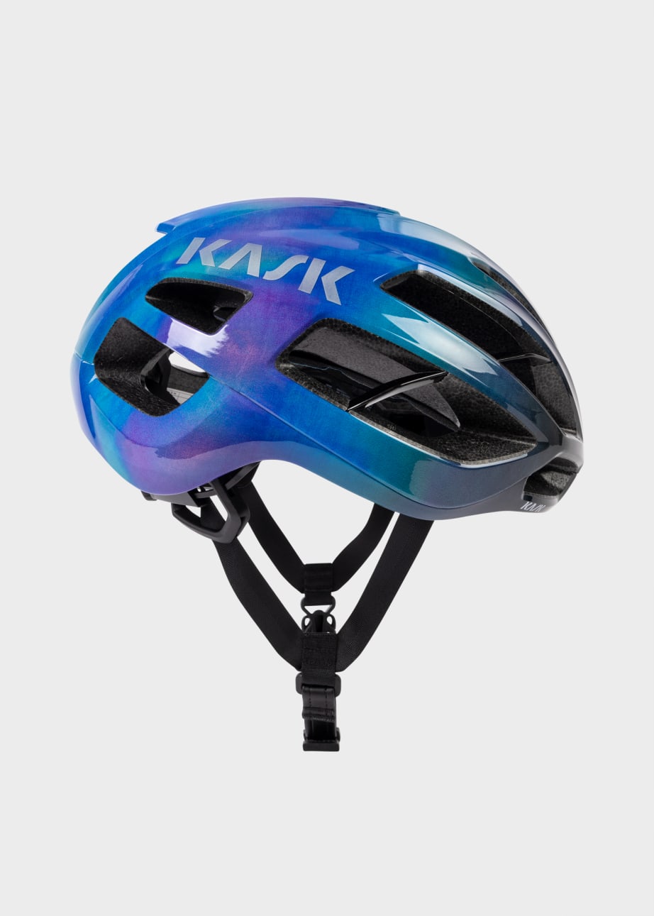 Front View - Paul Smith + Kask 'Blue Gradient' Protone Cycling Helmet Paul Smith